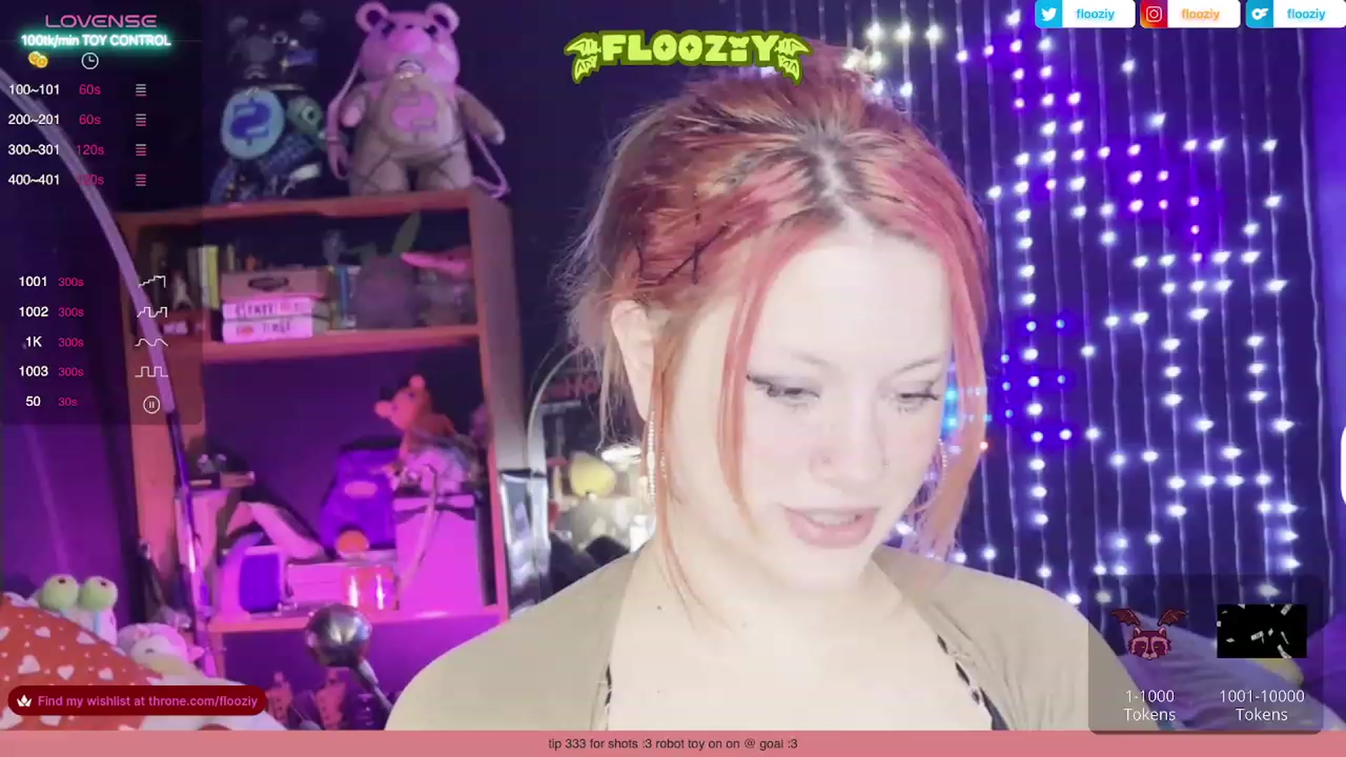 Gallery image thumbnail from flooziy's myfreecams stream on, 11/12/2023, 06:29 image 20 of 20