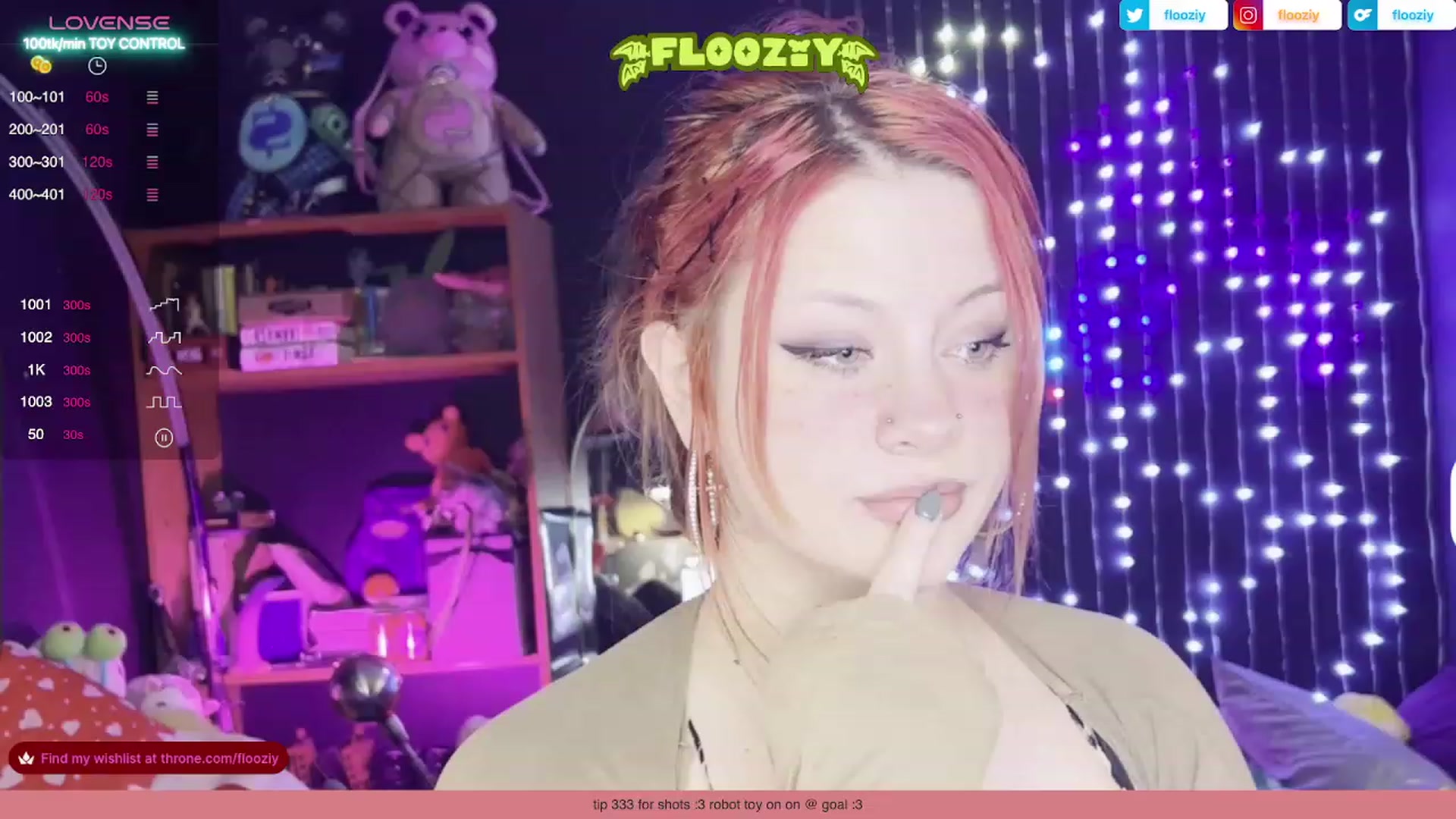 Gallery image thumbnail from flooziy's myfreecams stream on, 11/12/2023, 06:45 image 1 of 20