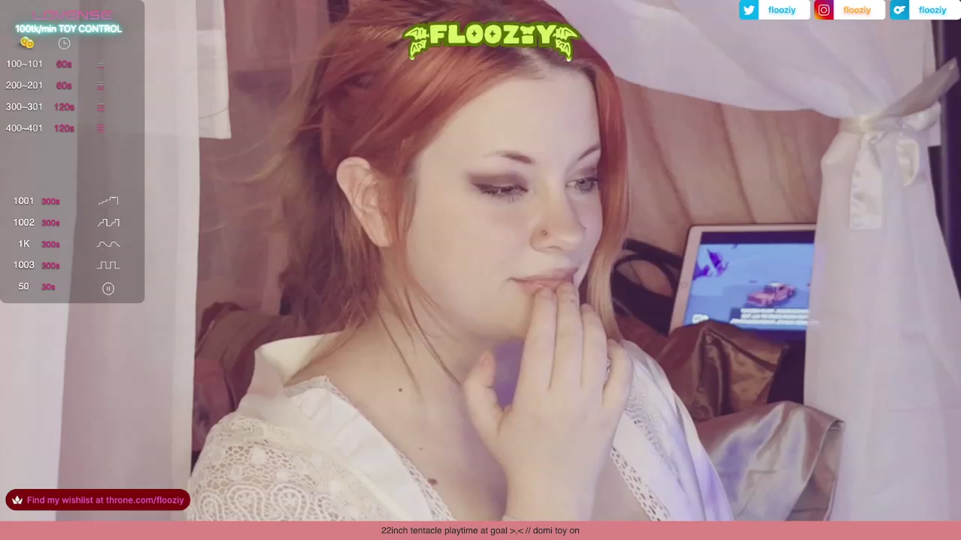 Gallery image thumbnail from flooziy's myfreecams stream on, 11/15/2023, 11:15 image 7 of 20