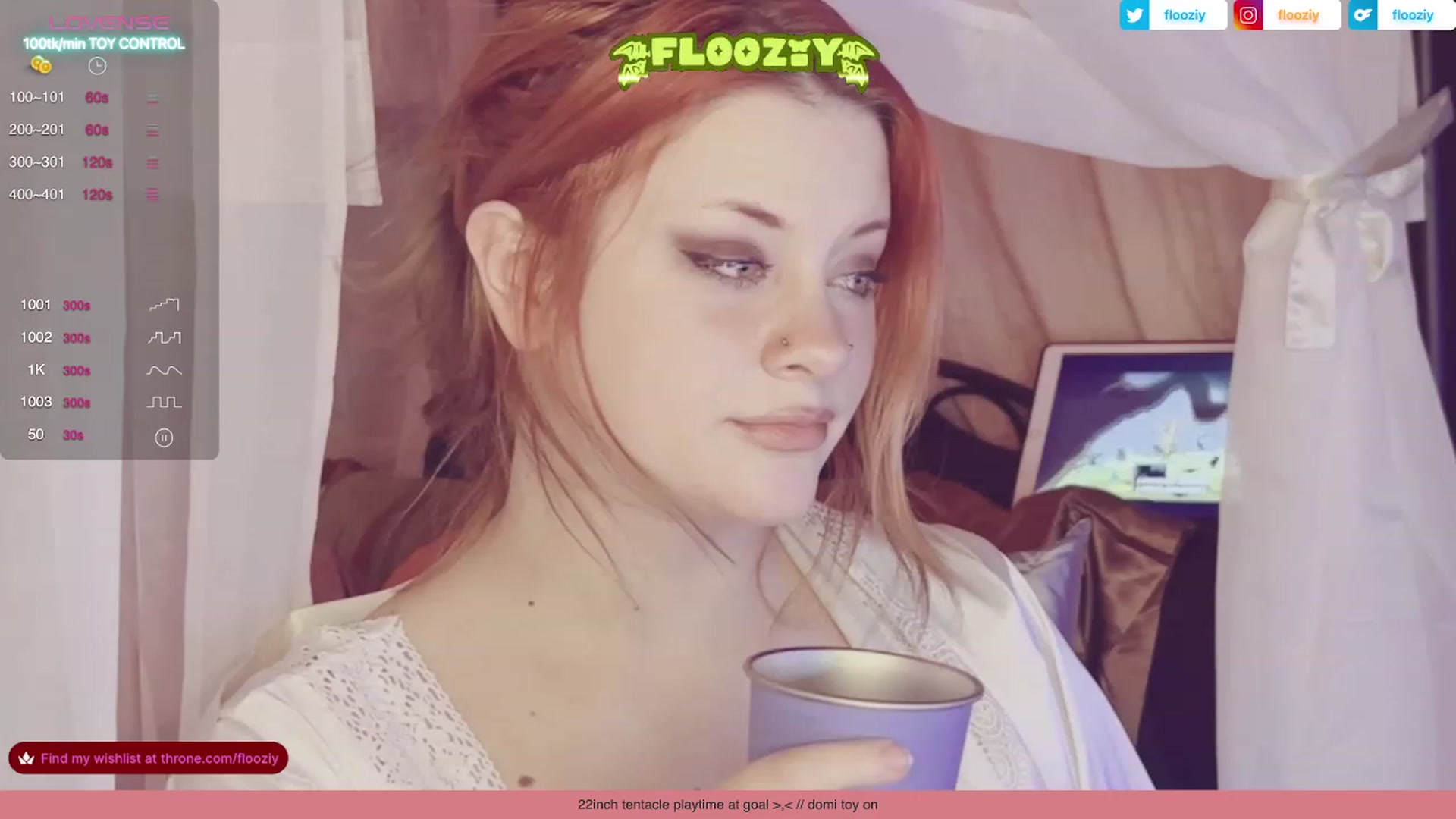 Gallery image thumbnail from flooziy's myfreecams stream on, 11/15/2023, 11:15 image 13 of 20