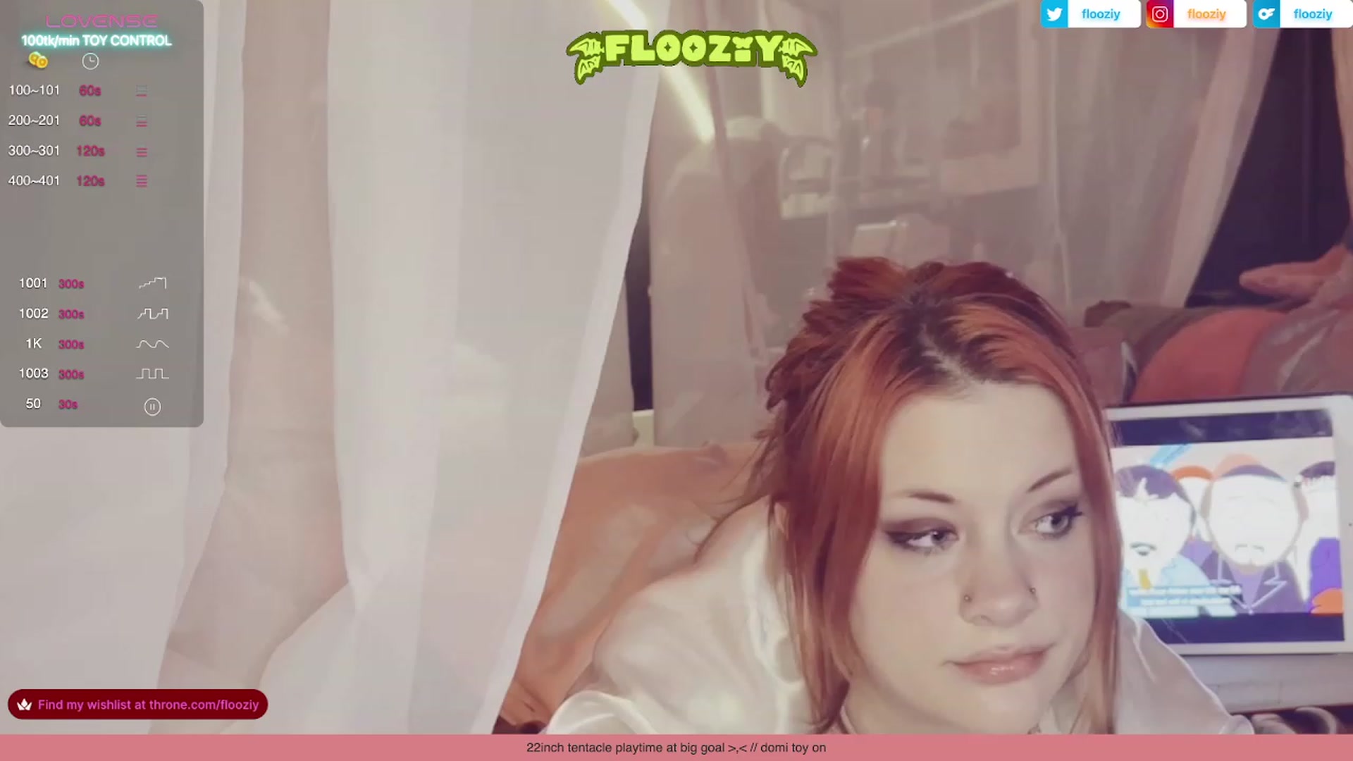 Gallery image thumbnail from flooziy's myfreecams stream on, 11/15/2023, 12:54 image 1 of 20