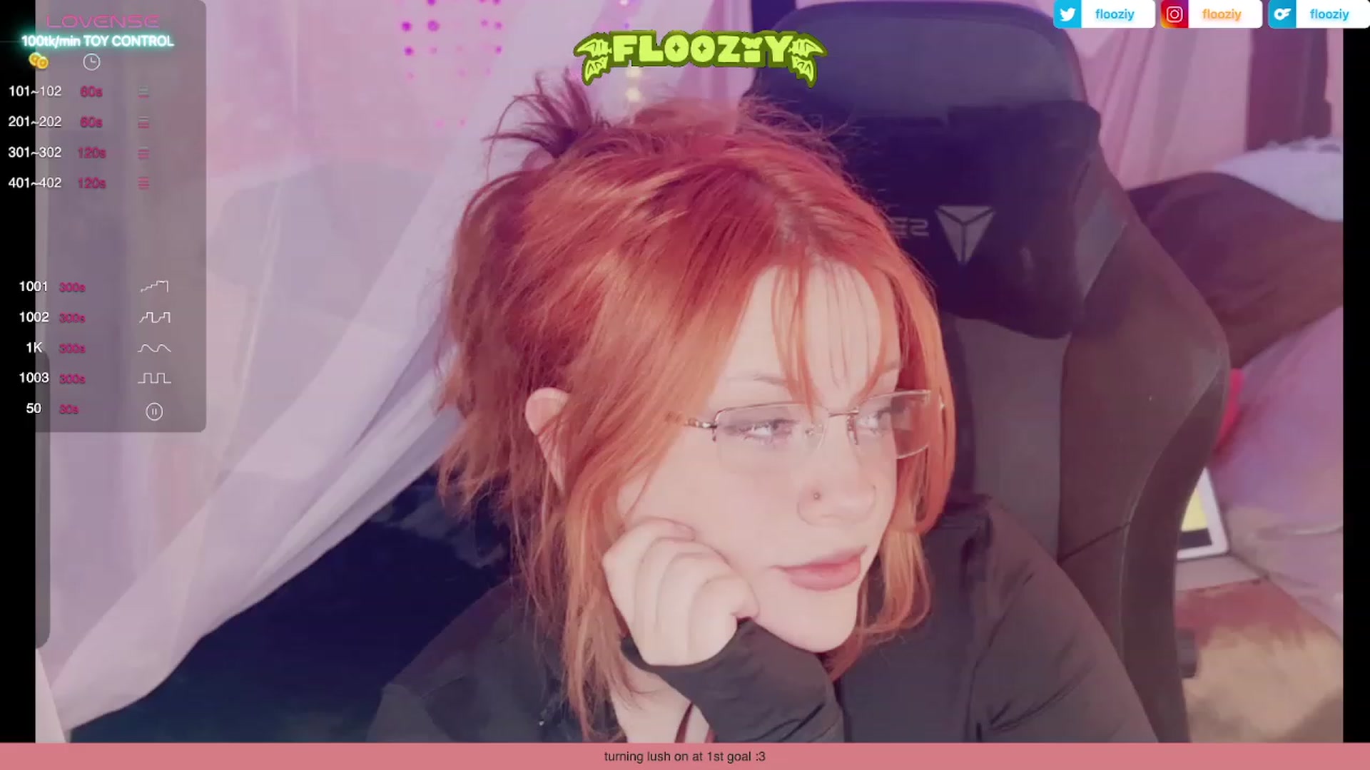 Gallery image thumbnail from flooziy's myfreecams stream on, 11/29/2023, 04:10 image 2 of 20