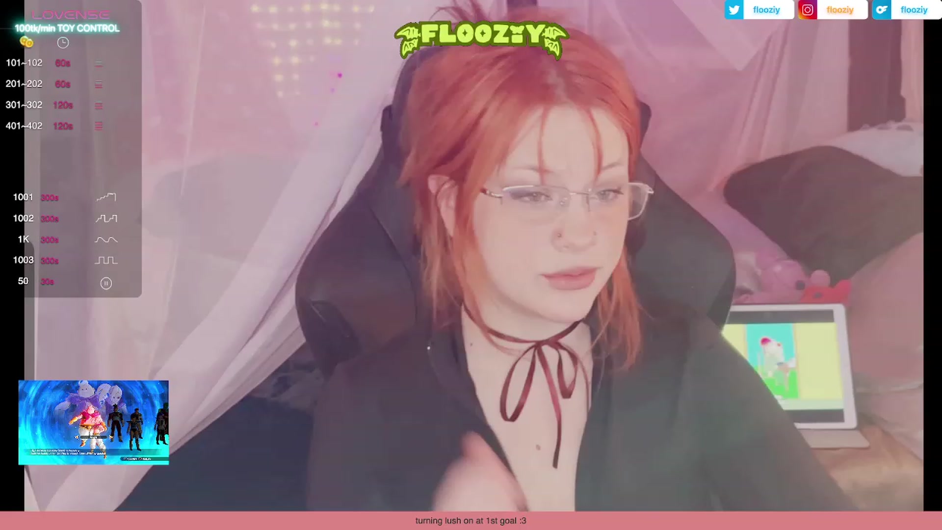 Gallery image thumbnail from flooziy's myfreecams stream on, 11/29/2023, 04:10 image 15 of 20