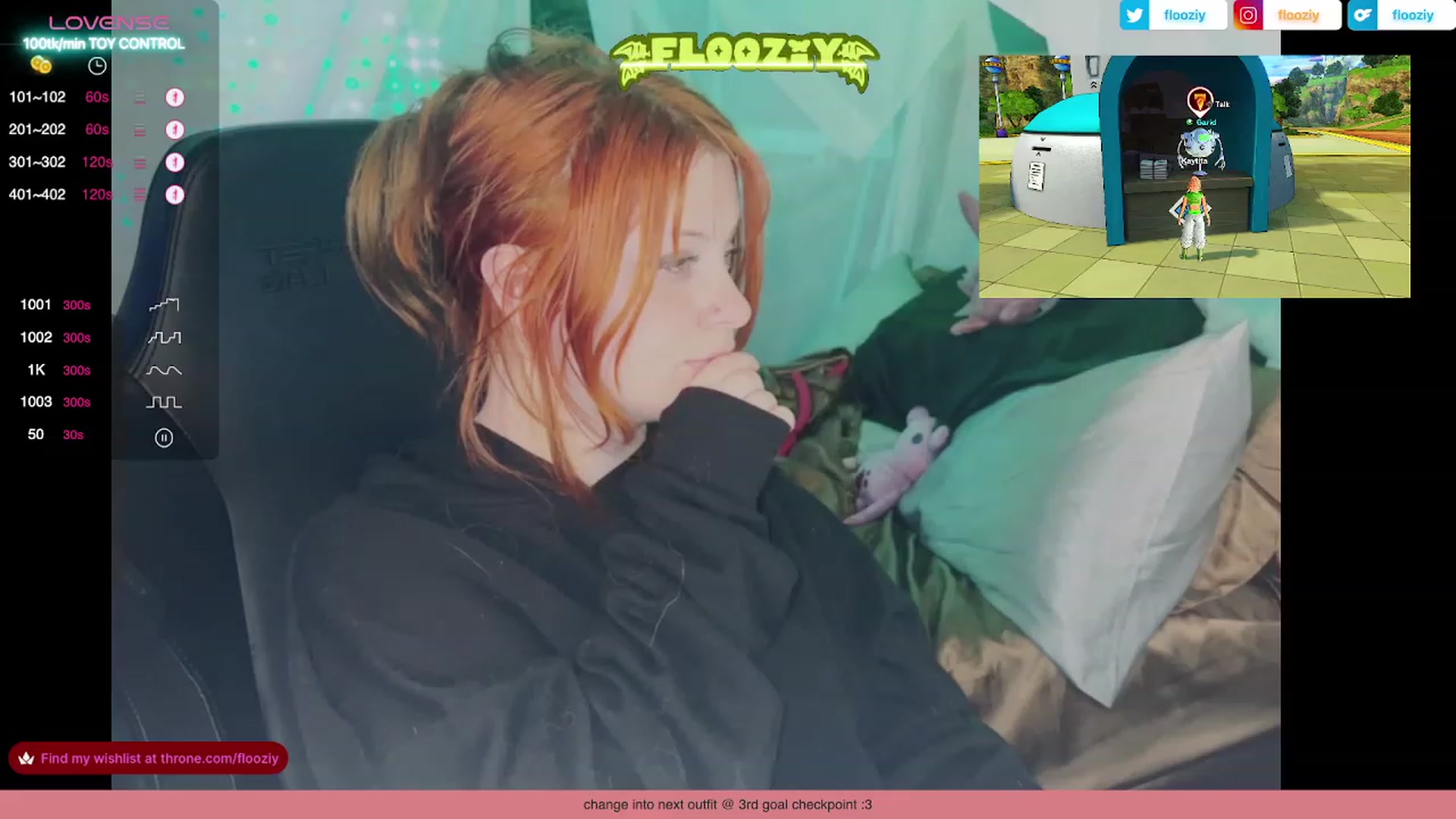 Gallery image thumbnail from flooziy's myfreecams stream on, 11/30/2023, 07:35 image 20 of 20