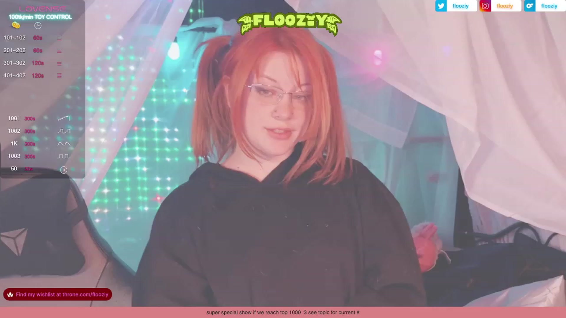 Gallery image thumbnail from flooziy's myfreecams stream on, 12/01/2023, 07:50 image 4 of 20