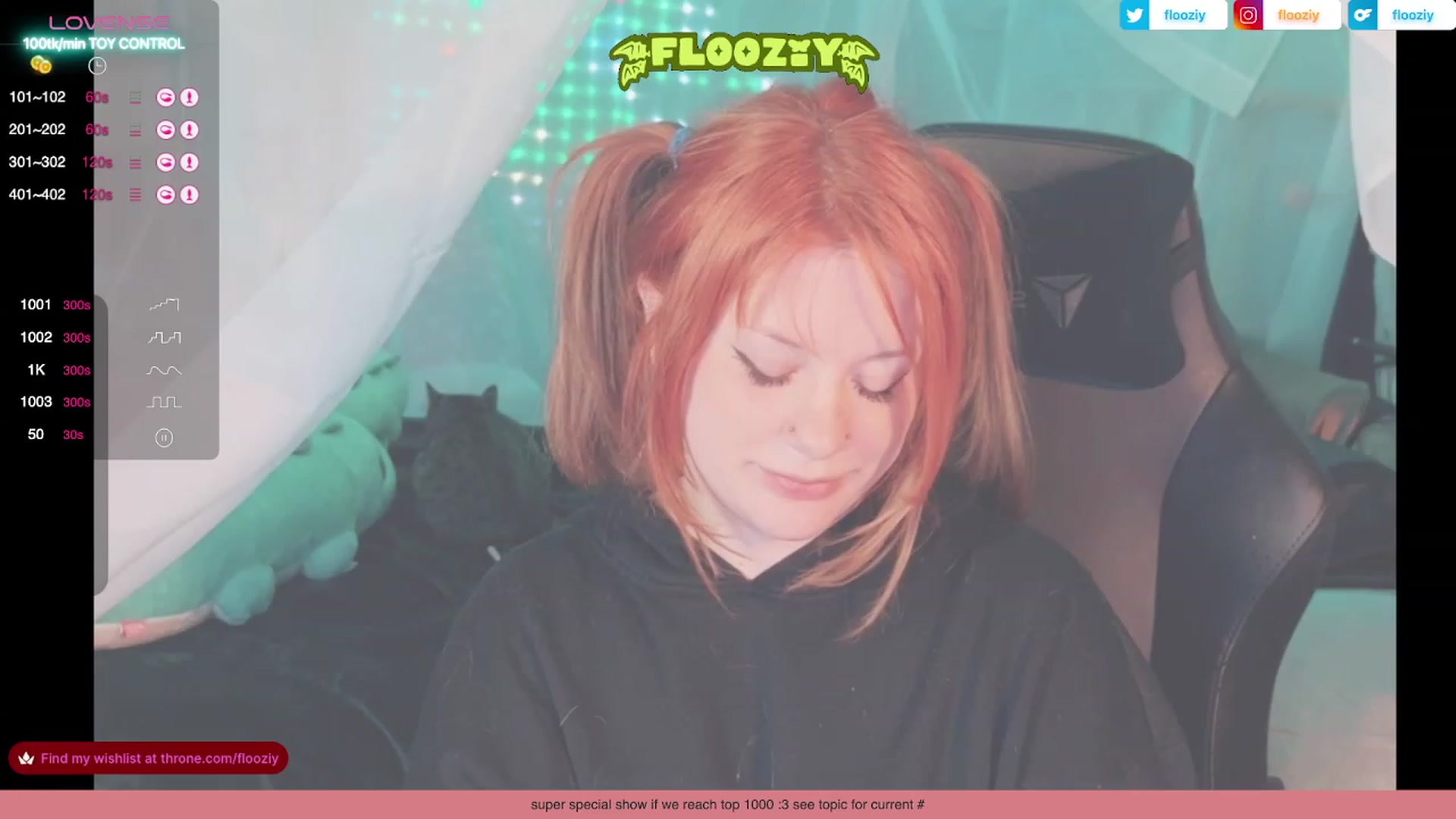 Gallery image thumbnail from flooziy's myfreecams stream on, 12/01/2023, 07:50 image 15 of 20