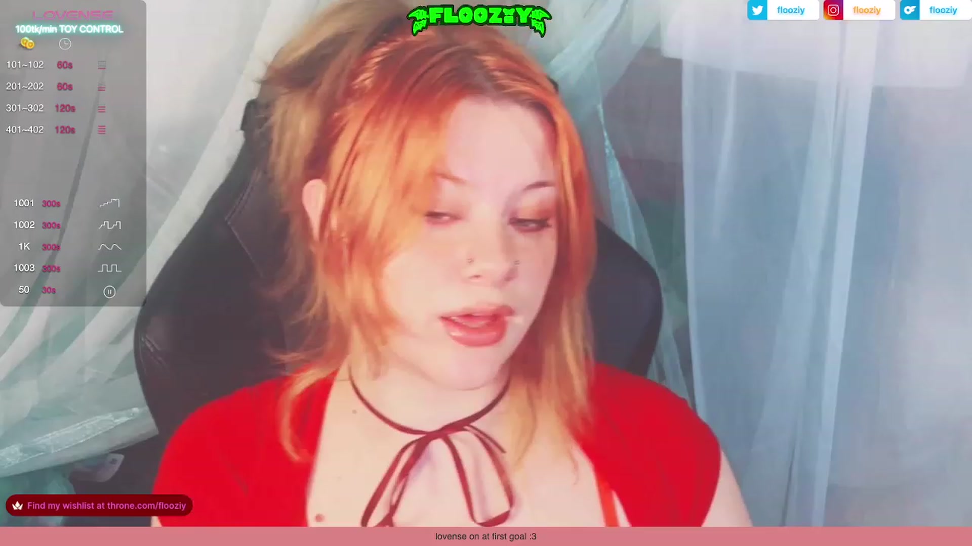 Gallery image thumbnail from flooziy's myfreecams stream on, 12/10/2023, 07:33 image 9 of 20