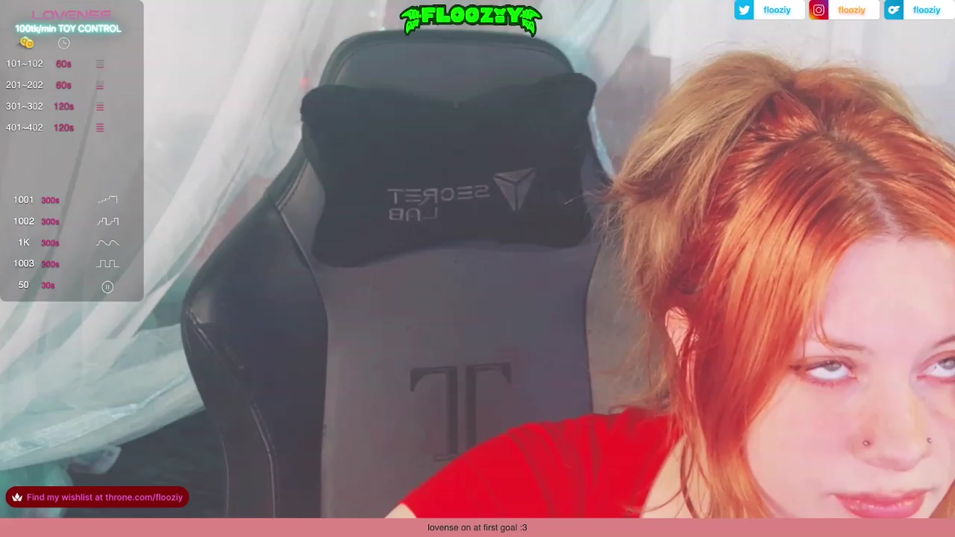 Gallery image thumbnail from flooziy's myfreecams stream on, 12/10/2023, 07:33 image 8 of 20