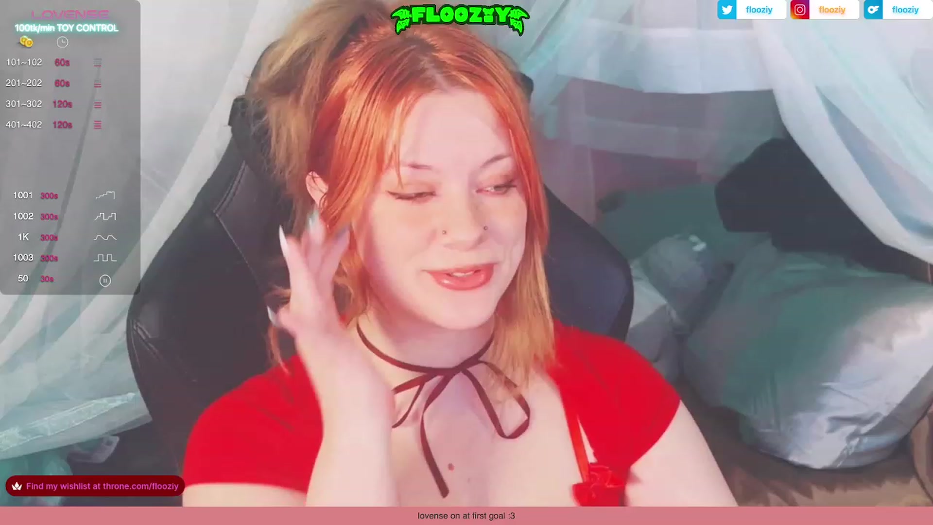 Gallery image thumbnail from flooziy's myfreecams stream on, 12/10/2023, 07:33 image 1 of 20