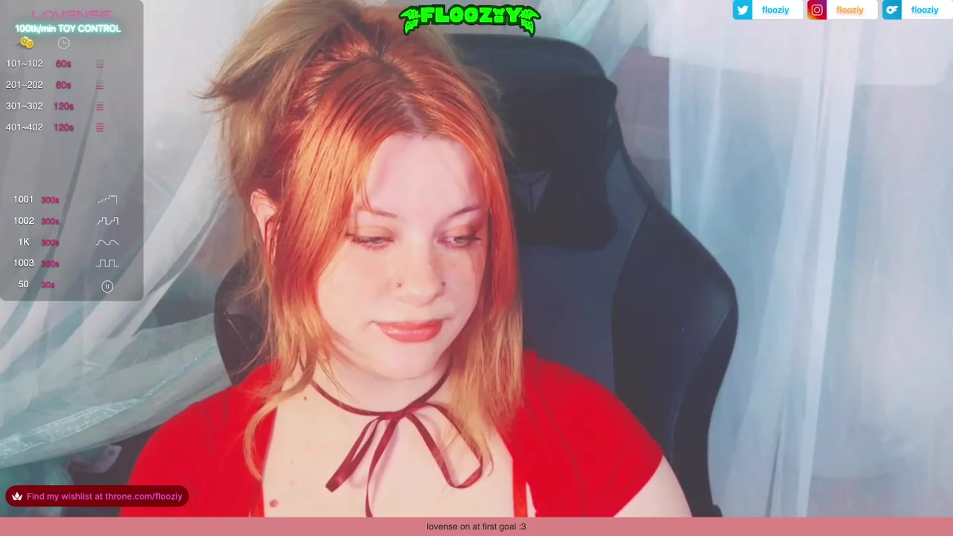 Gallery image thumbnail from flooziy's myfreecams stream on, 12/10/2023, 07:33 image 7 of 20
