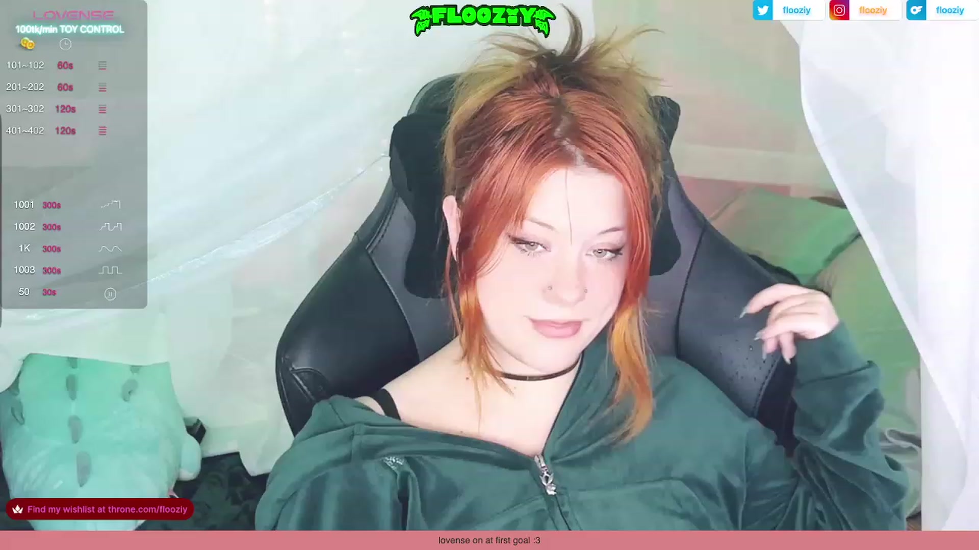 Gallery image thumbnail from flooziy's myfreecams stream on, 12/12/2023, 02:50 image 2 of 20