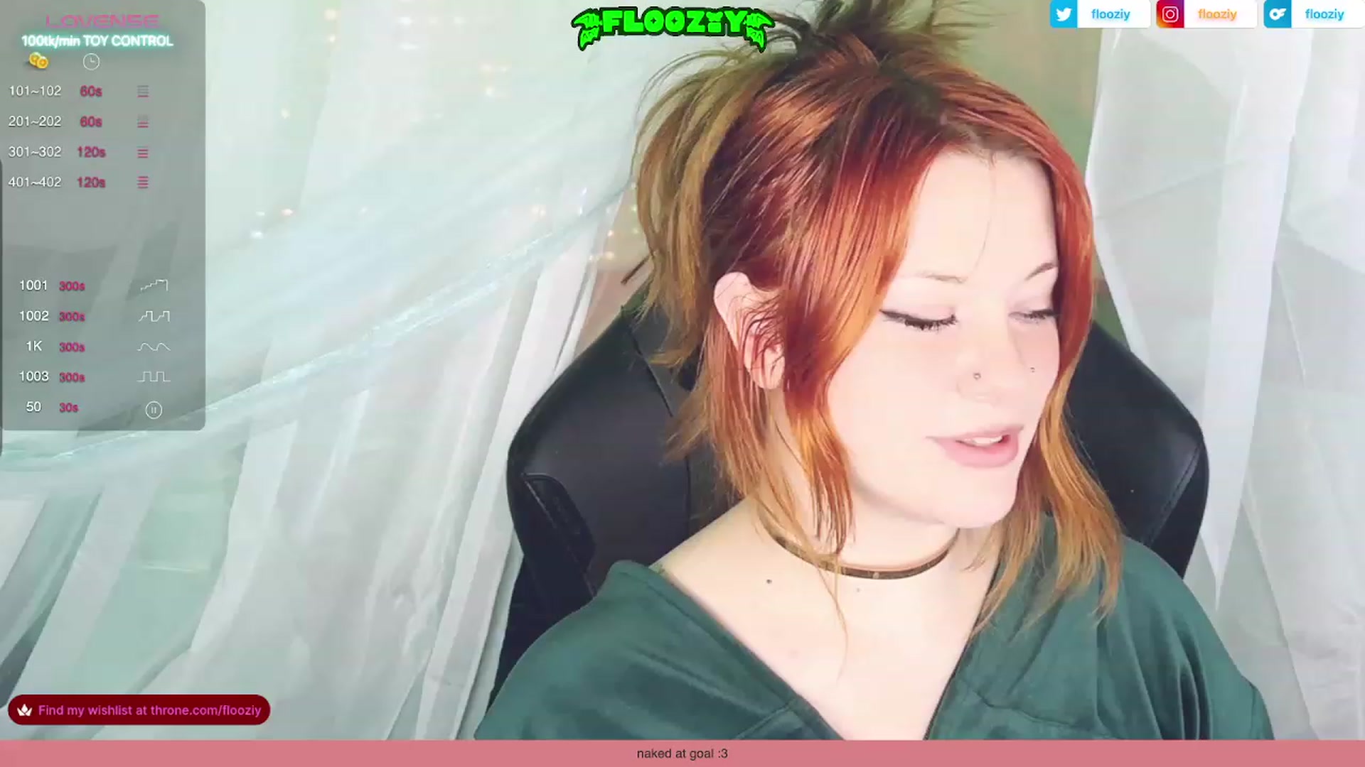 Gallery image thumbnail from flooziy's myfreecams stream on, 12/12/2023, 03:59 image 6 of 20