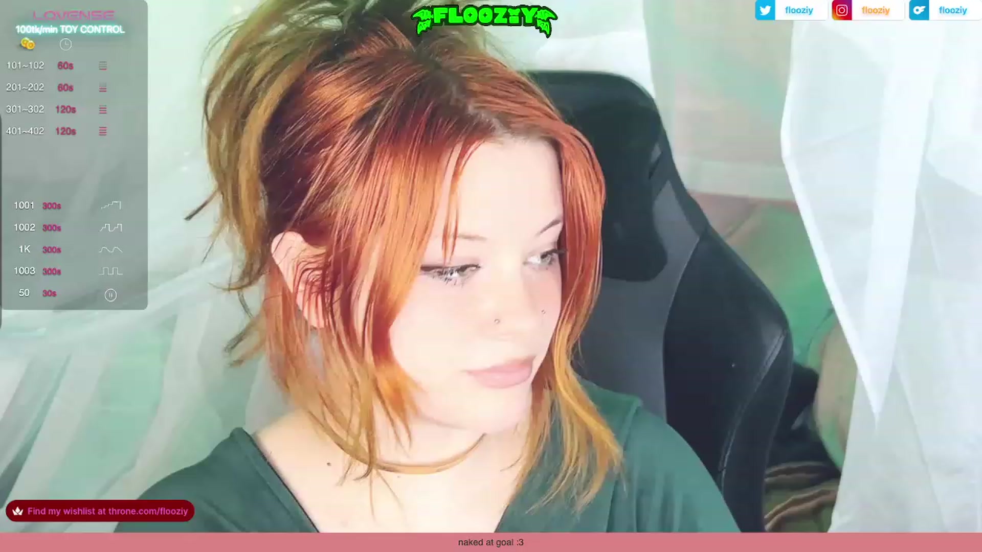 Gallery image thumbnail from flooziy's myfreecams stream on, 12/12/2023, 03:59 image 2 of 20