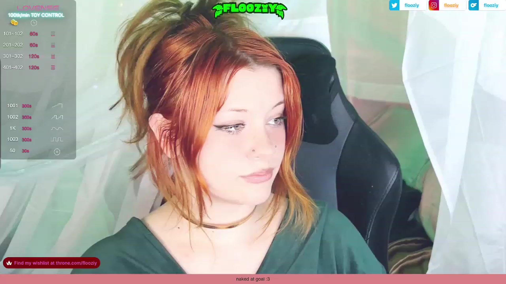 Gallery image thumbnail from flooziy's myfreecams stream on, 12/12/2023, 03:59 image 1 of 20