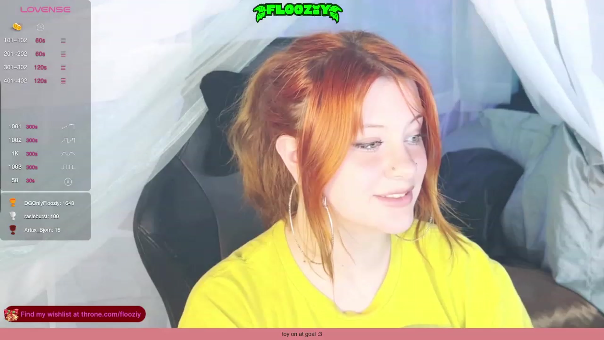 Gallery image thumbnail from flooziy's myfreecams stream on, 12/14/2023, 05:47 image 12 of 20