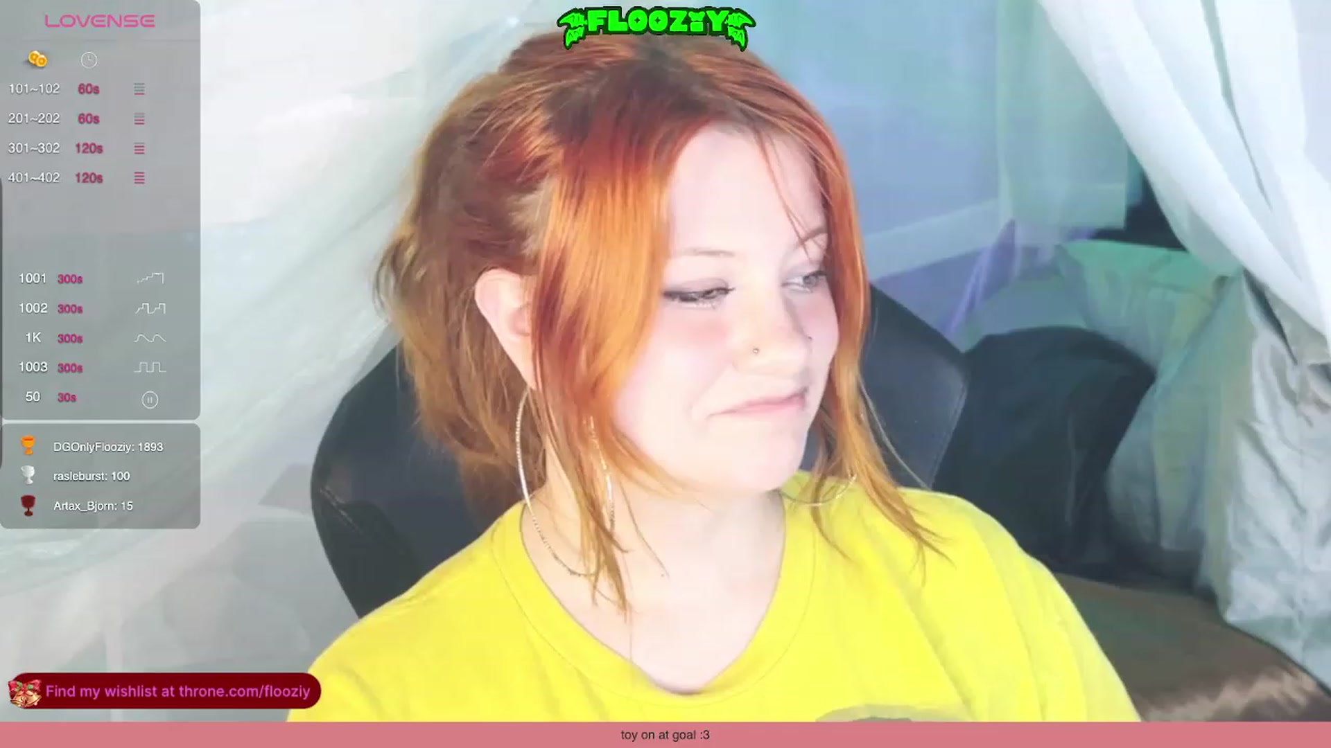 Gallery image thumbnail from flooziy's myfreecams stream on, 12/14/2023, 05:47 image 19 of 20