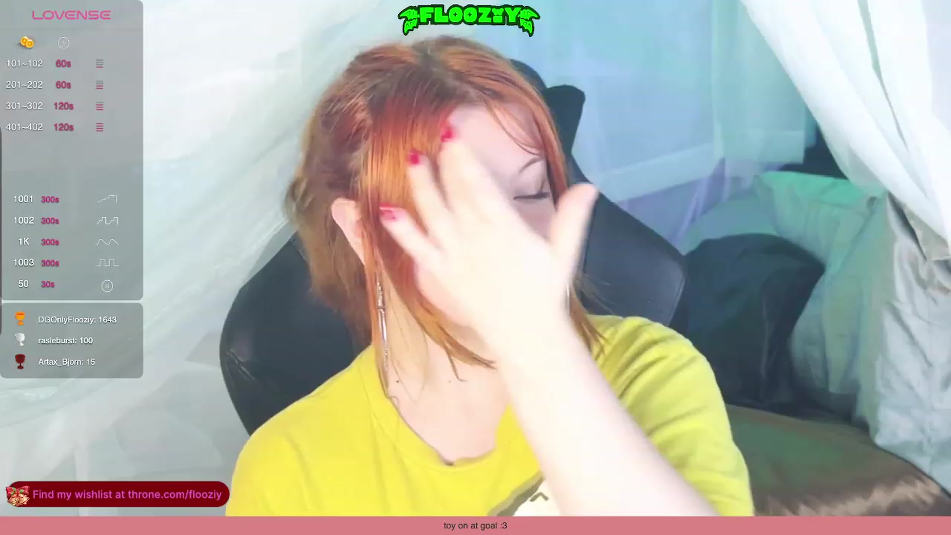 Gallery image thumbnail from flooziy's myfreecams stream on, 12/14/2023, 05:47 image 11 of 20