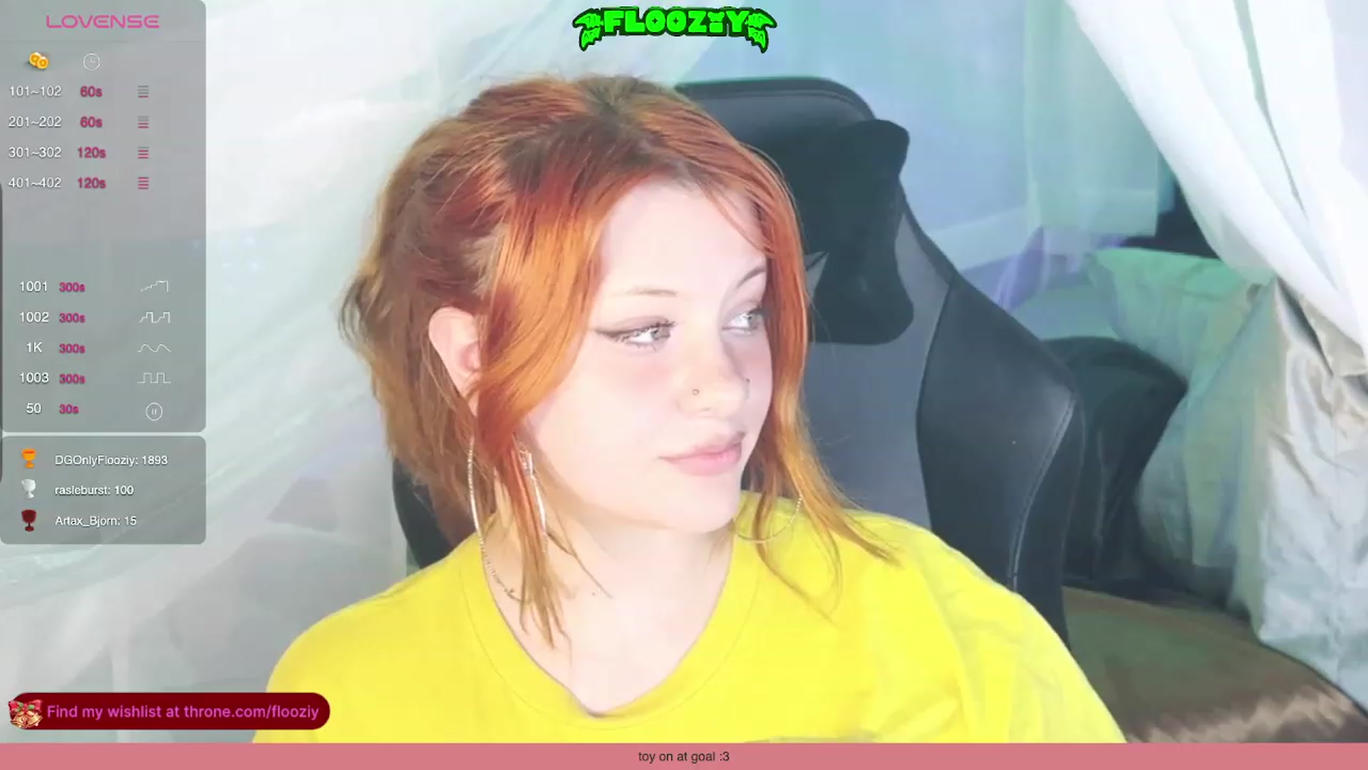Gallery image thumbnail from flooziy's myfreecams stream on, 12/14/2023, 05:47 image 17 of 20