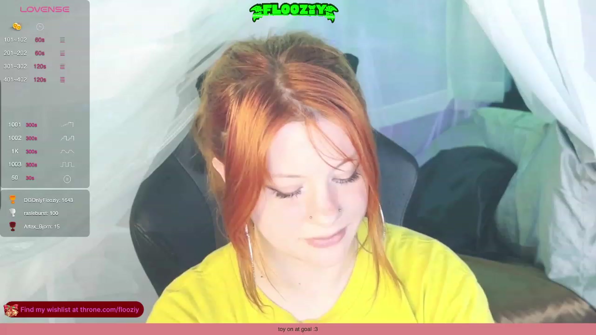 Gallery image thumbnail from flooziy's myfreecams stream on, 12/14/2023, 05:47 image 13 of 20