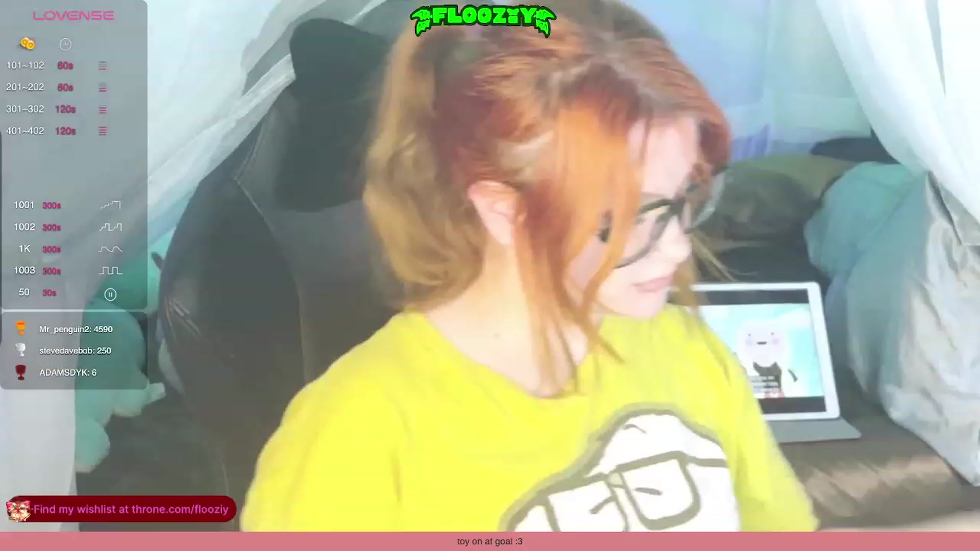 Gallery image thumbnail from flooziy's myfreecams stream on, 12/14/2023, 11:34 image 19 of 20