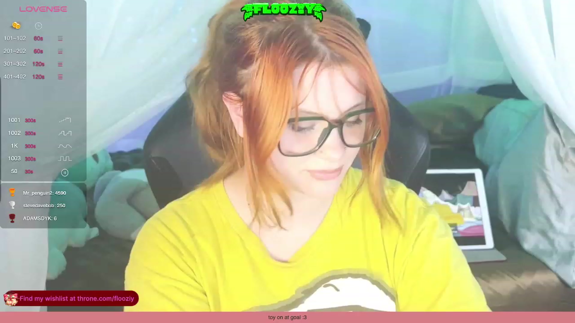 Gallery image thumbnail from flooziy's myfreecams stream on, 12/14/2023, 11:34 image 17 of 20