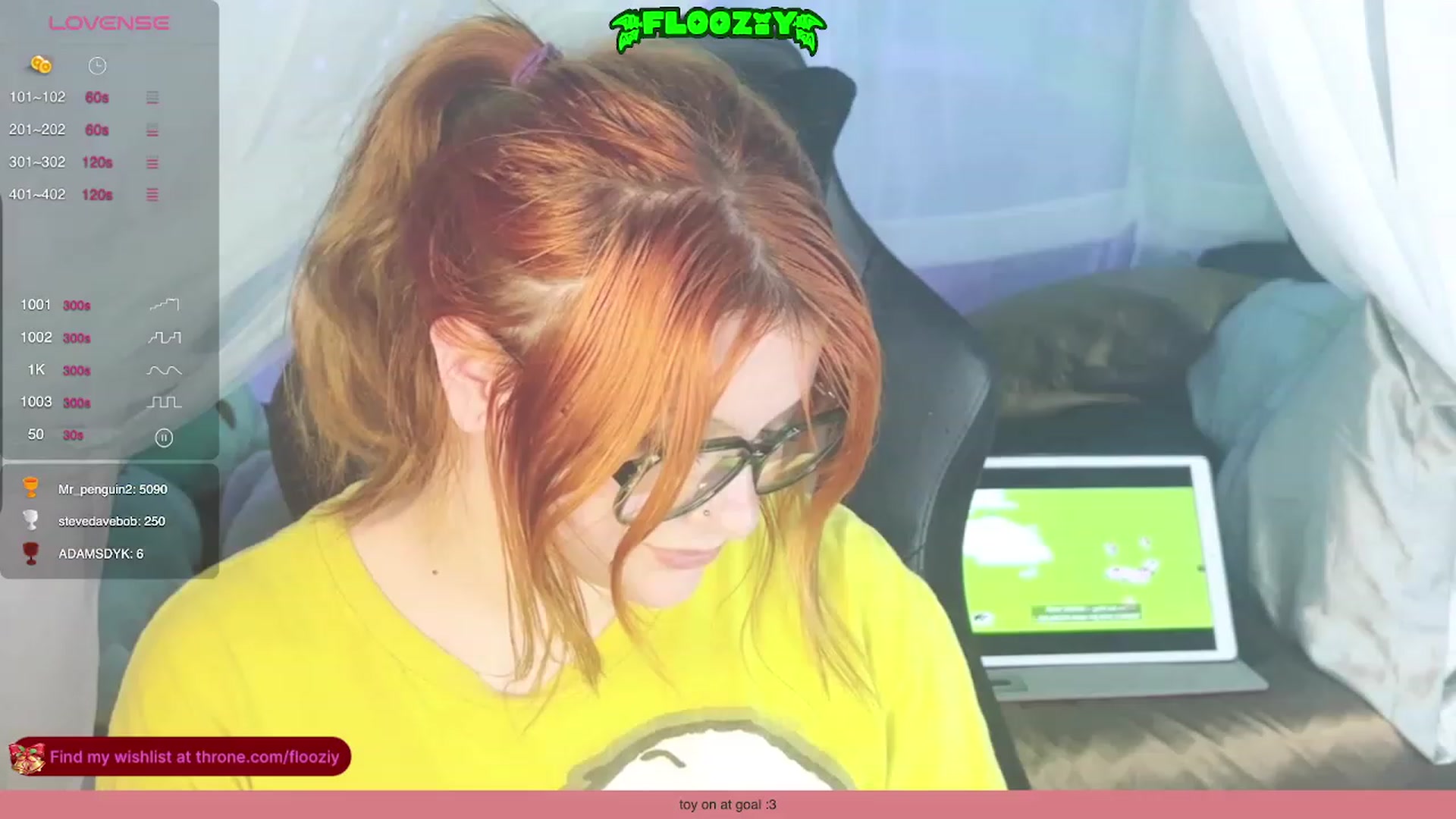 Gallery image thumbnail from flooziy's myfreecams stream on, 12/14/2023, 12:27 image 15 of 20
