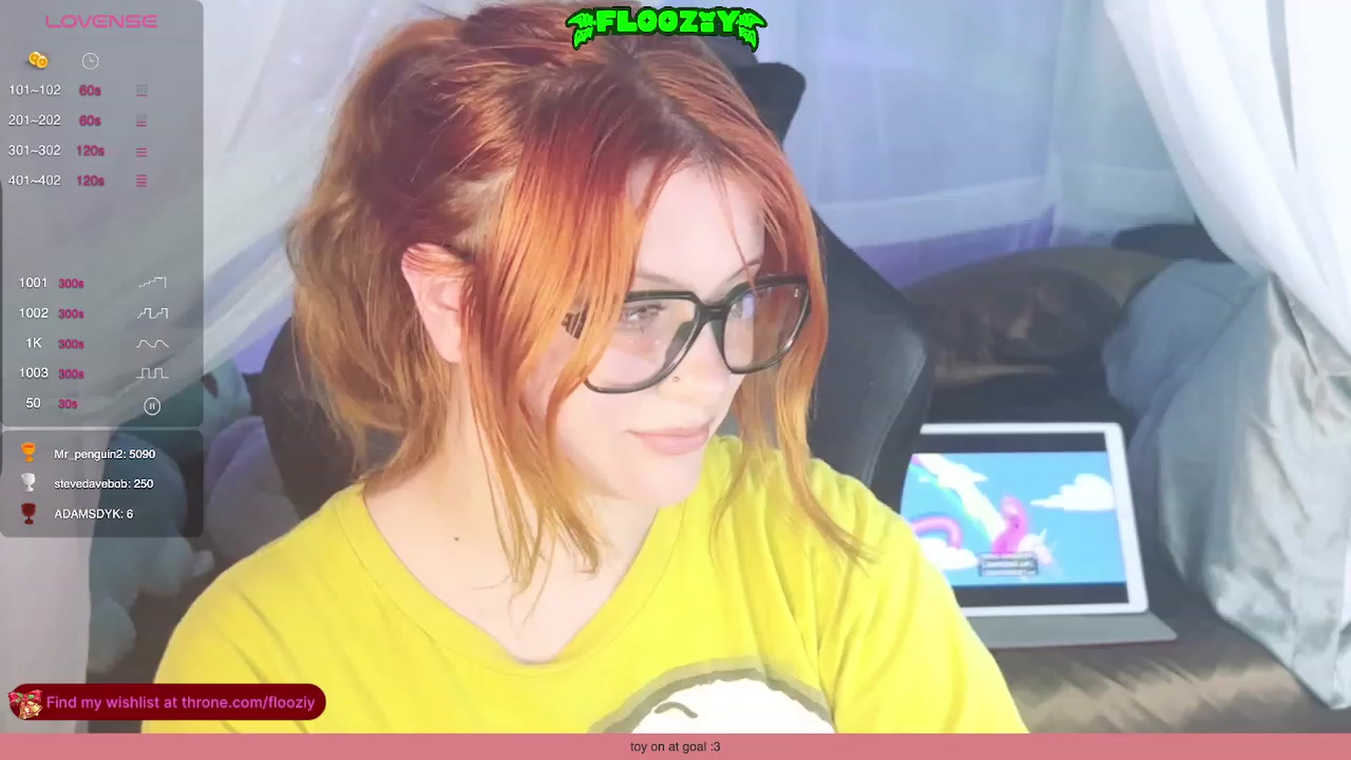 Gallery image thumbnail from flooziy's myfreecams stream on, 12/14/2023, 12:27 image 14 of 20
