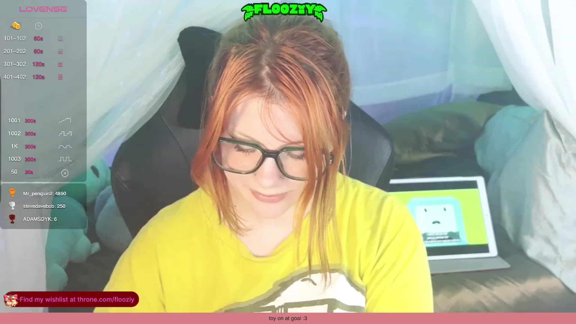 Gallery image thumbnail from flooziy's myfreecams stream on, 12/14/2023, 12:27 image 8 of 20