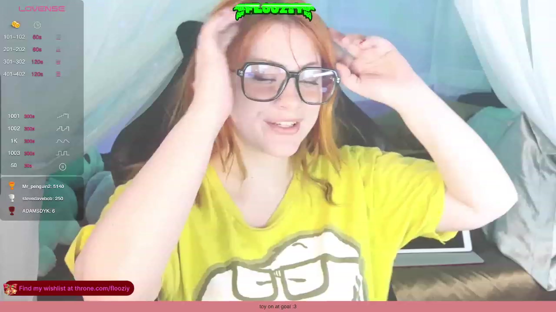 Gallery image thumbnail from flooziy's myfreecams stream on, 12/14/2023, 12:27 image 18 of 20