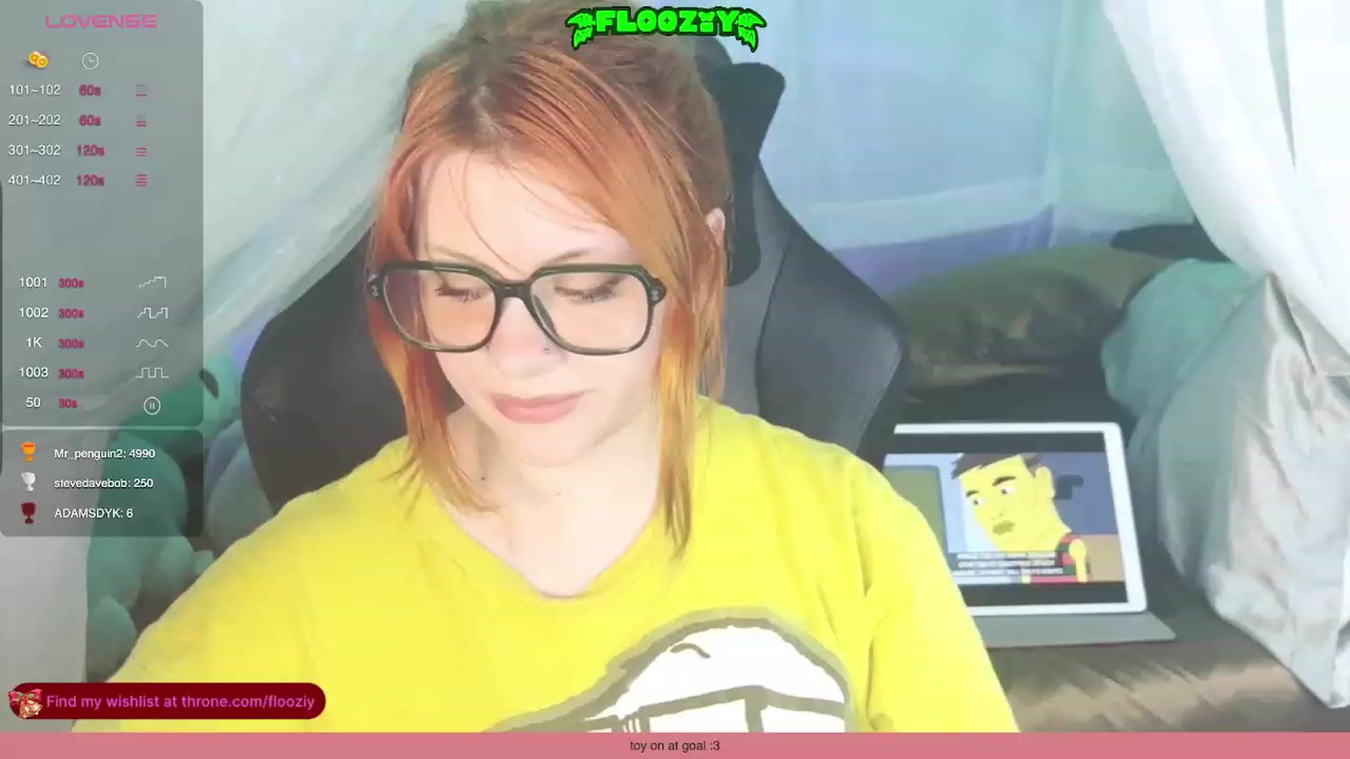 Gallery image thumbnail from flooziy's myfreecams stream on, 12/14/2023, 12:27 image 11 of 20