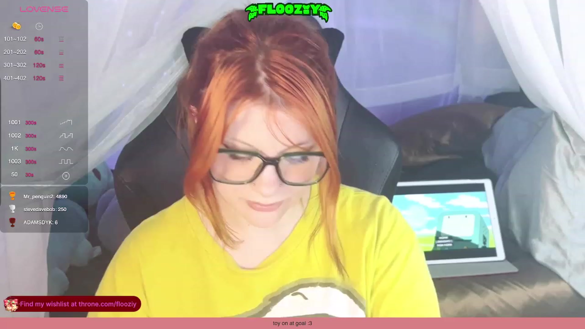 Gallery image thumbnail from flooziy's myfreecams stream on, 12/14/2023, 12:27 image 7 of 20