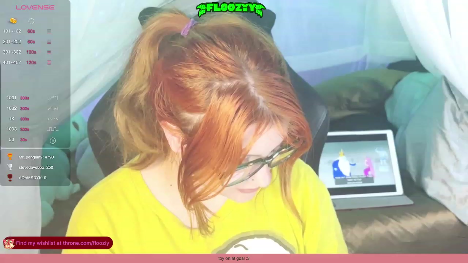 Gallery image thumbnail from flooziy's myfreecams stream on, 12/14/2023, 12:27 image 1 of 20
