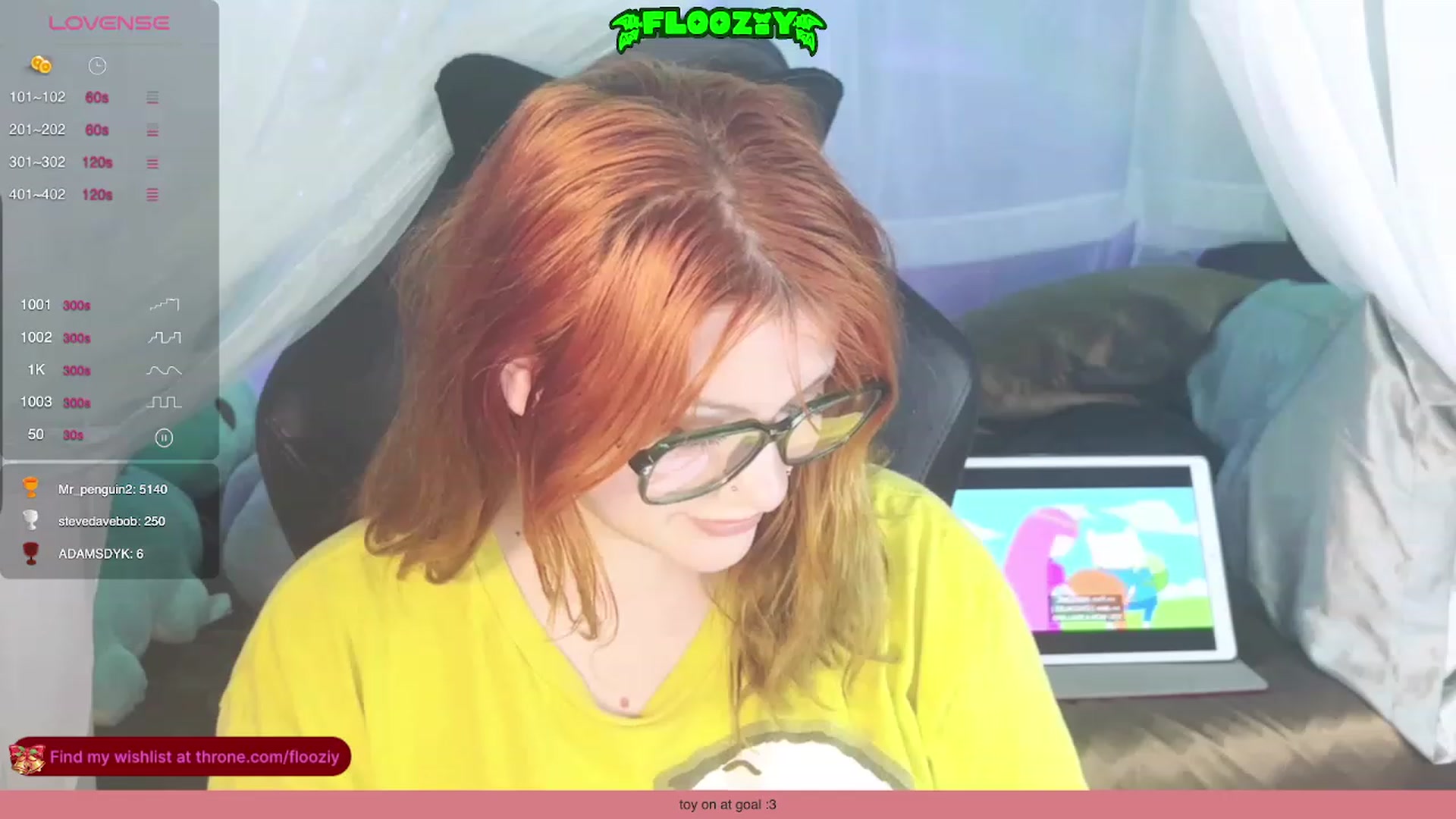 Gallery image thumbnail from flooziy's myfreecams stream on, 12/14/2023, 12:27 image 19 of 20