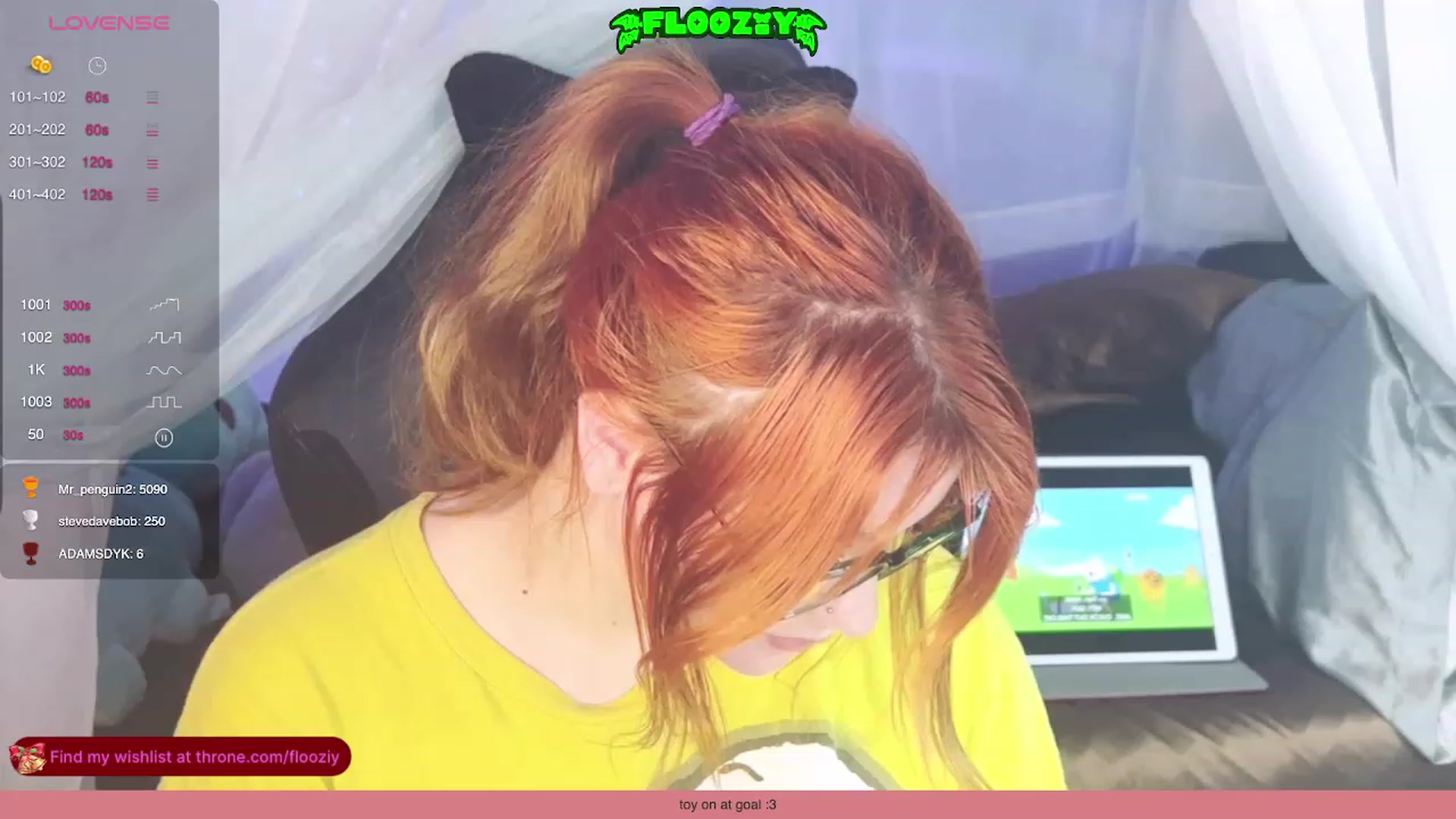 Gallery image thumbnail from flooziy's myfreecams stream on, 12/14/2023, 12:27 image 16 of 20
