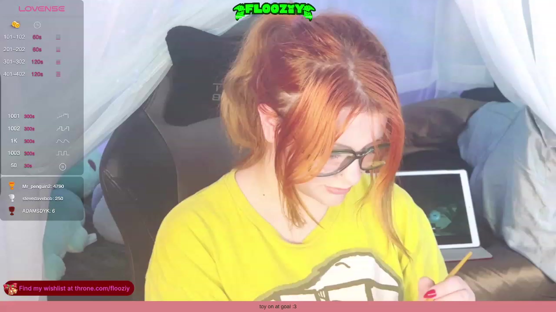 Gallery image thumbnail from flooziy's myfreecams stream on, 12/14/2023, 12:27 image 5 of 20