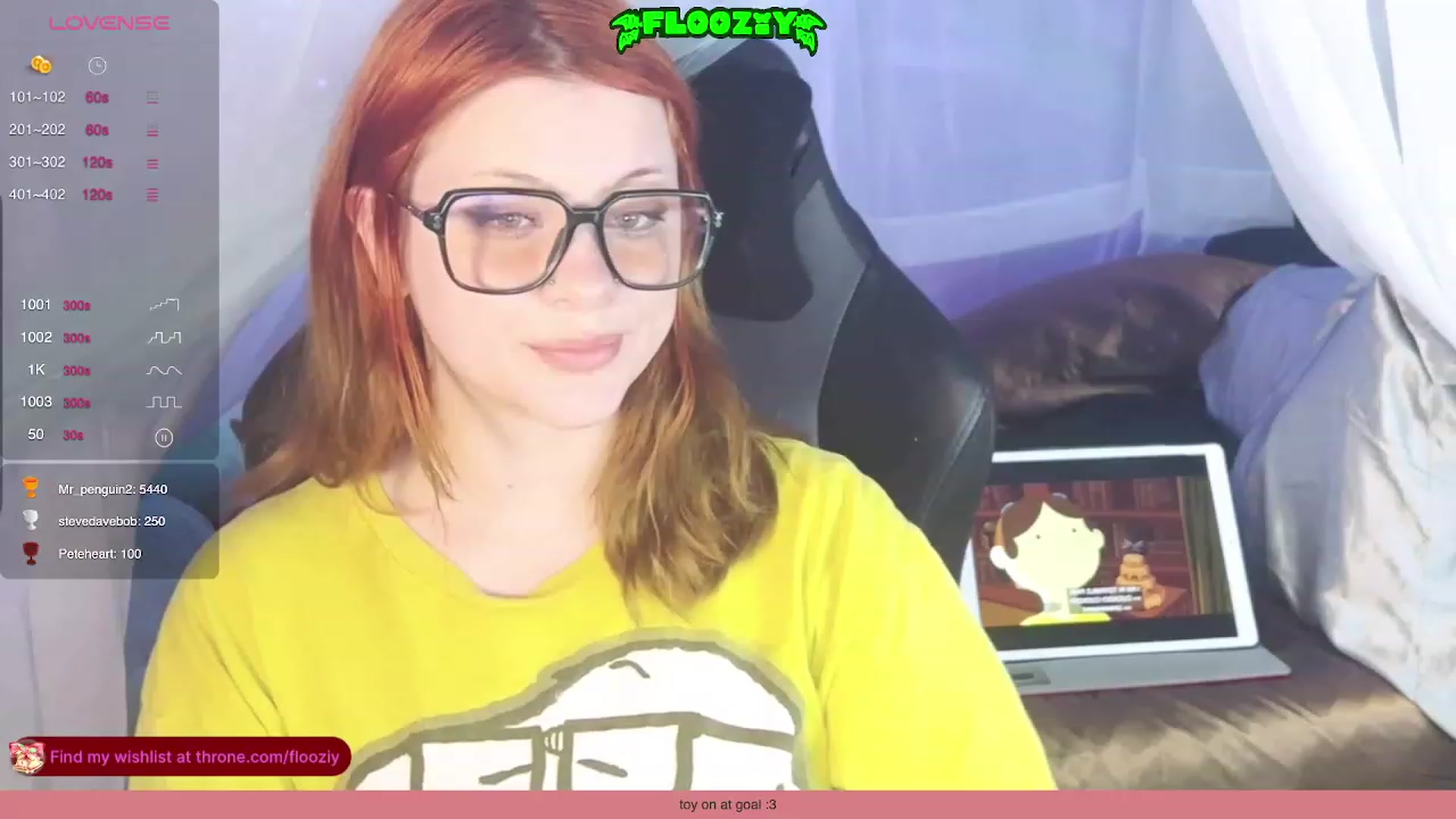 Gallery image thumbnail from flooziy's myfreecams stream on, 12/14/2023, 13:45 image 1 of 20