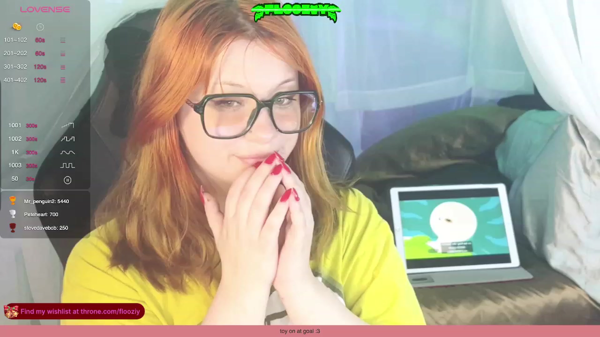 Gallery image thumbnail from flooziy's myfreecams stream on, 12/14/2023, 13:45 image 5 of 20
