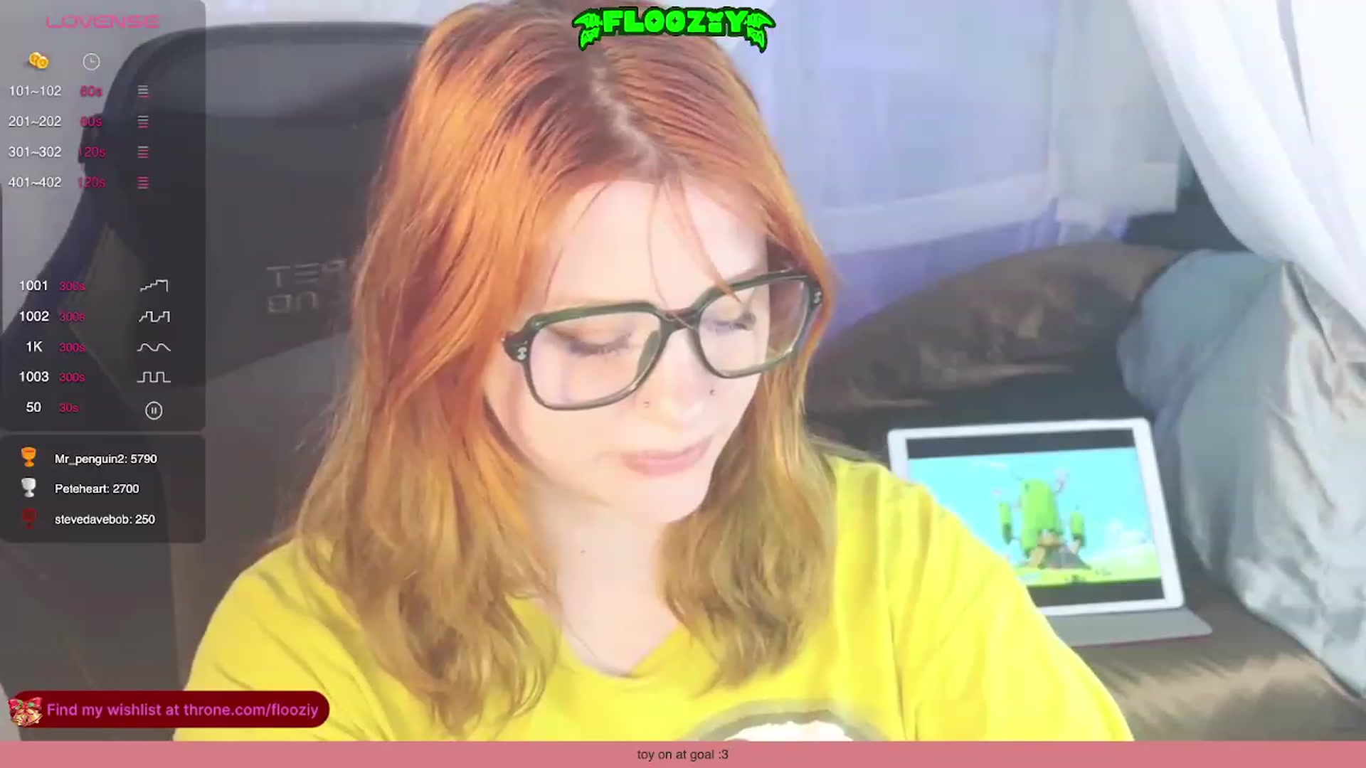 Gallery image thumbnail from flooziy's myfreecams stream on, 12/14/2023, 13:45 image 17 of 20