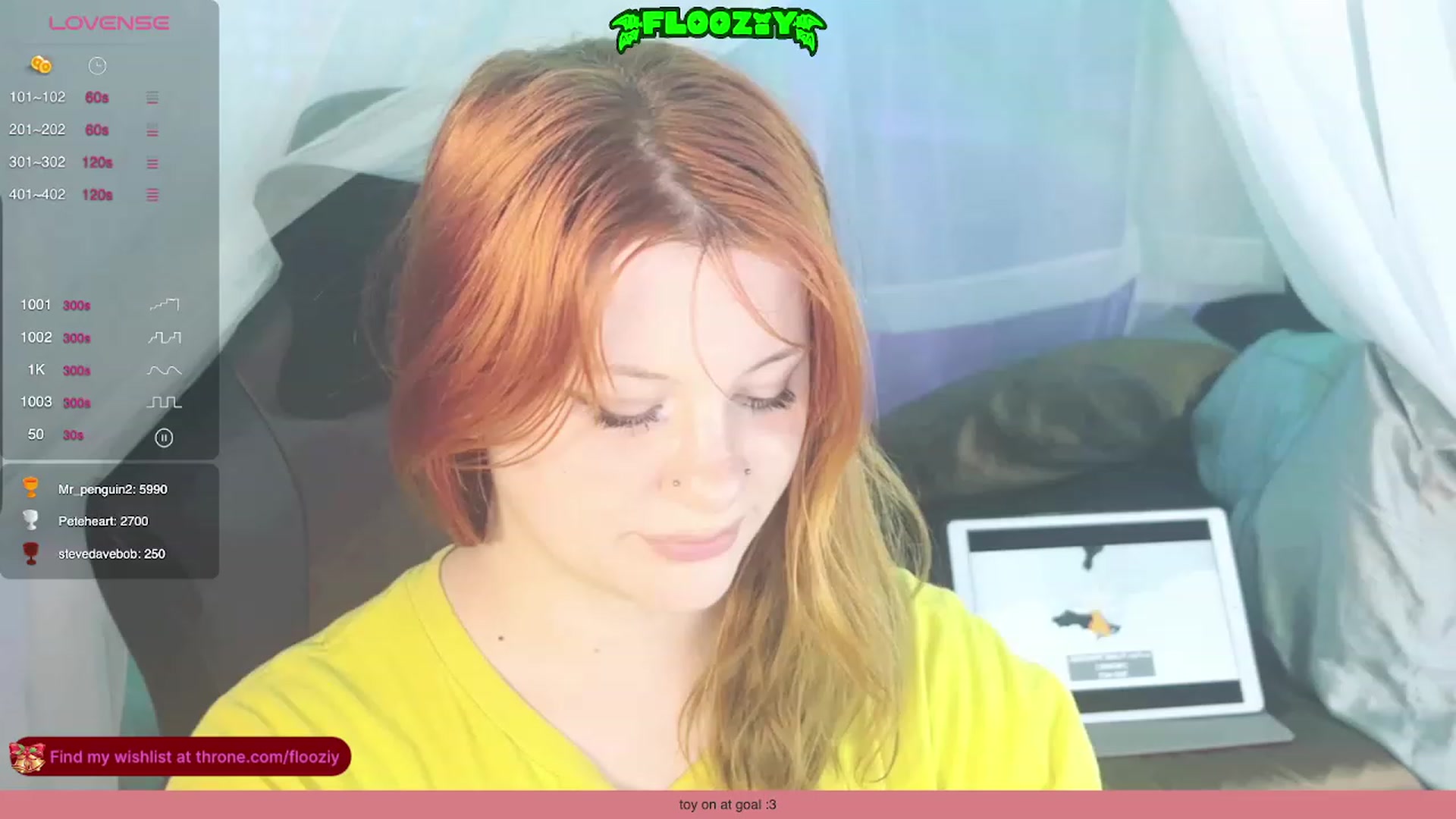 Gallery image thumbnail from flooziy's myfreecams stream on, 12/14/2023, 14:03 image 7 of 20
