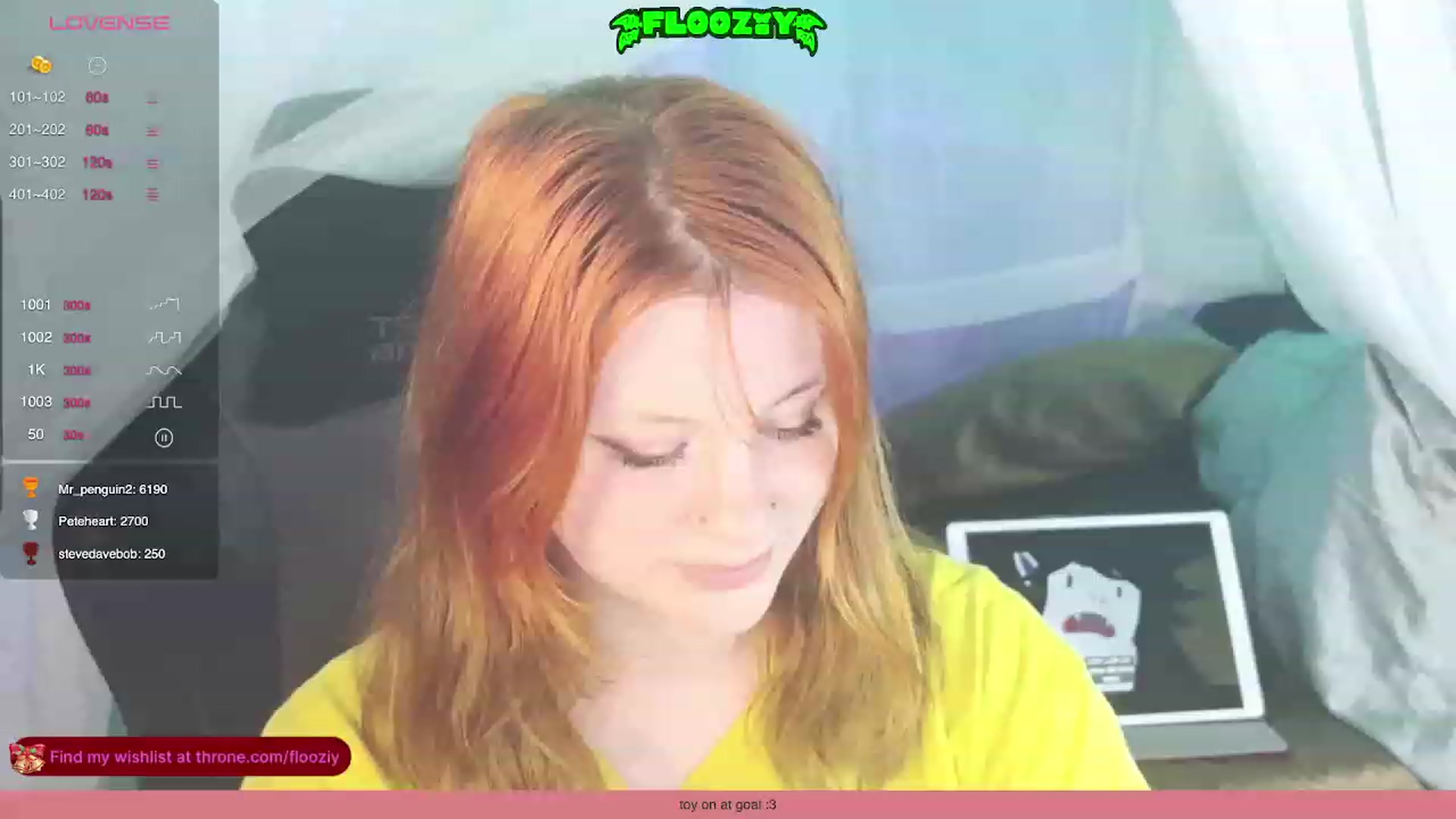Gallery image thumbnail from flooziy's myfreecams stream on, 12/14/2023, 14:03 image 19 of 20