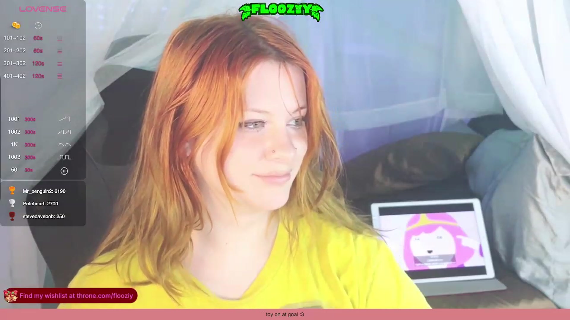 Gallery image thumbnail from flooziy's myfreecams stream on, 12/14/2023, 14:03 image 12 of 20