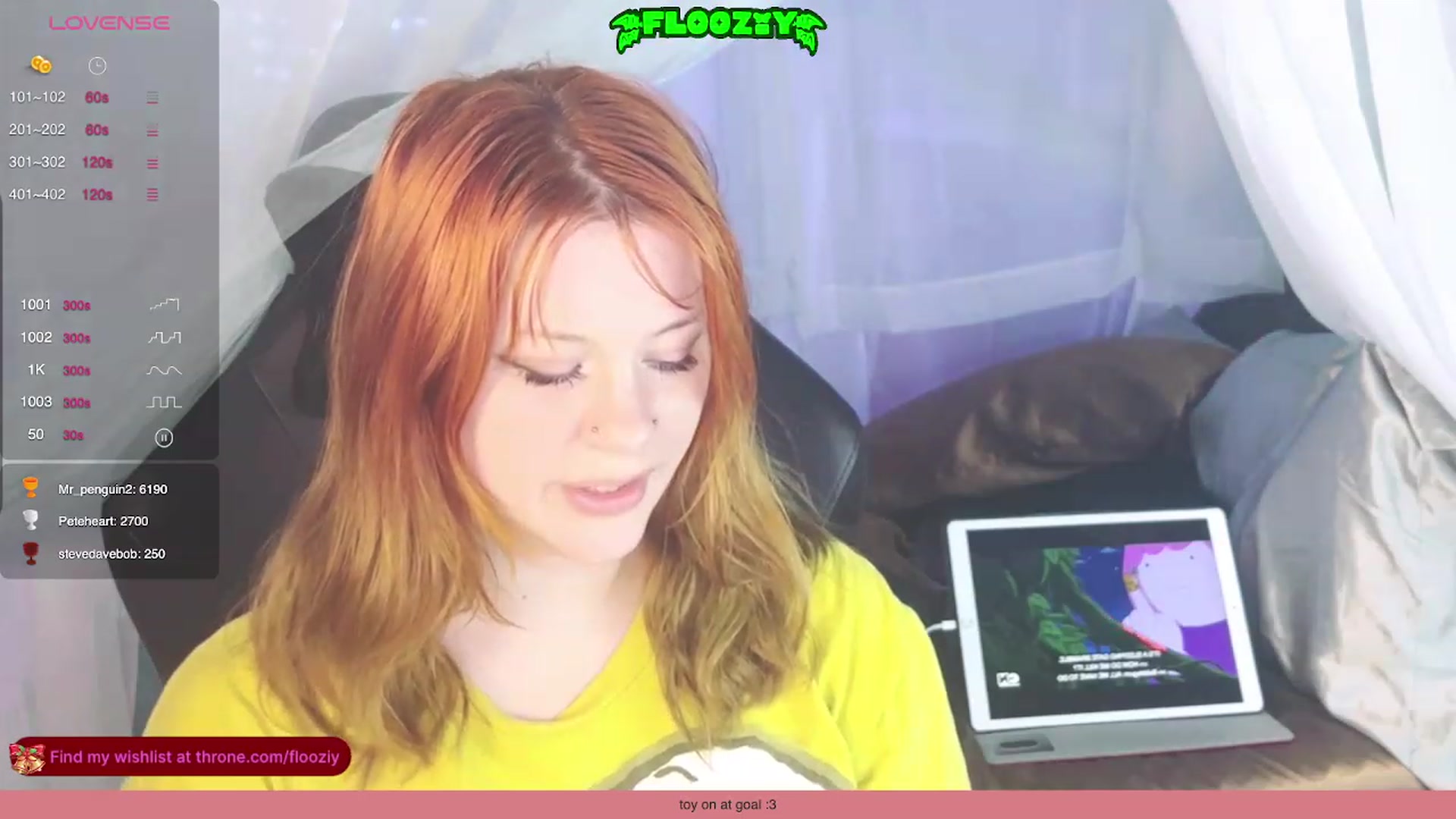 Gallery image thumbnail from flooziy's myfreecams stream on, 12/14/2023, 14:03 image 14 of 20