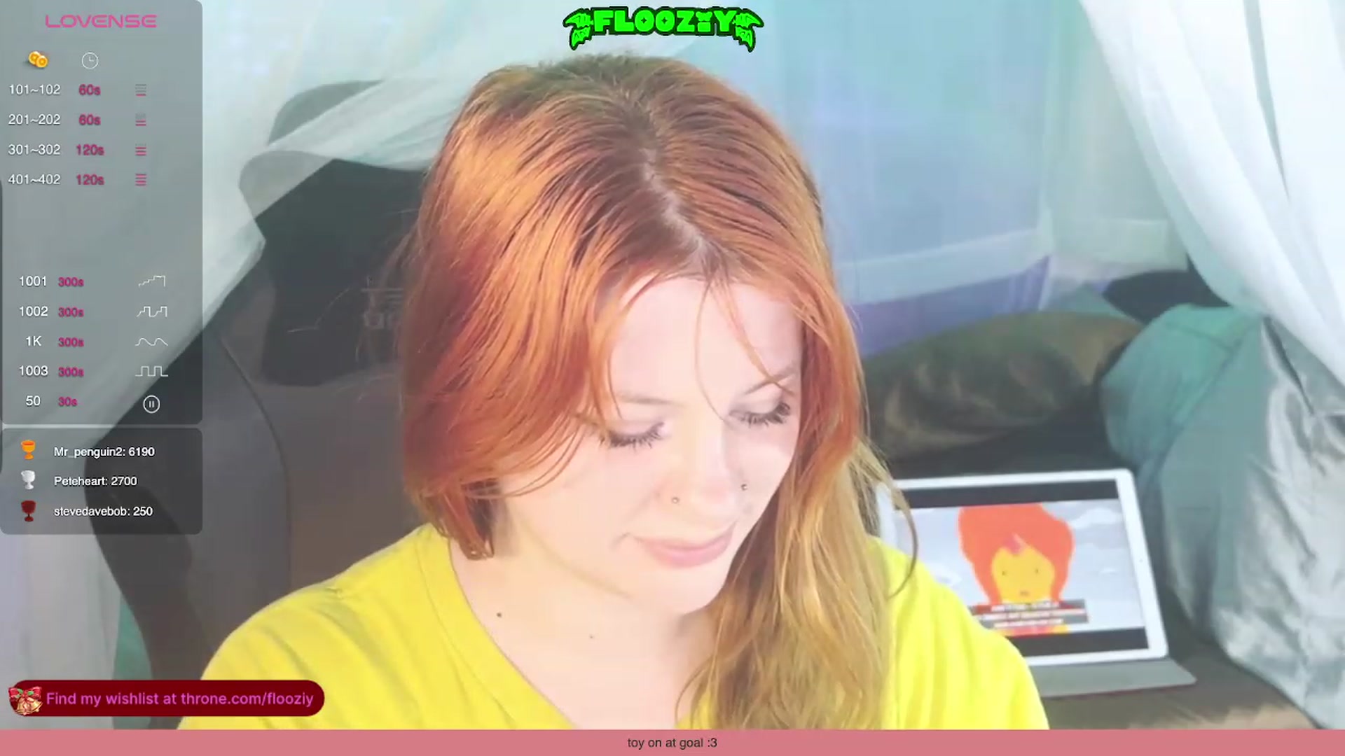 Gallery image thumbnail from flooziy's myfreecams stream on, 12/14/2023, 14:03 image 9 of 20
