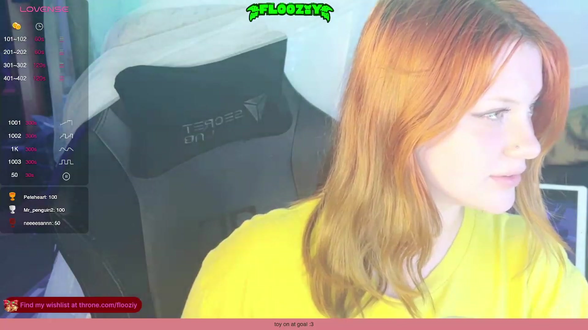 Gallery image thumbnail from flooziy's myfreecams stream on, 12/14/2023, 15:09 image 13 of 20