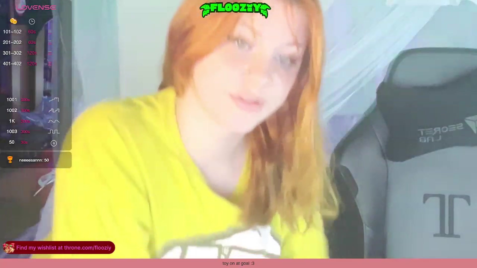 Gallery image thumbnail from flooziy's myfreecams stream on, 12/14/2023, 15:09 image 5 of 20