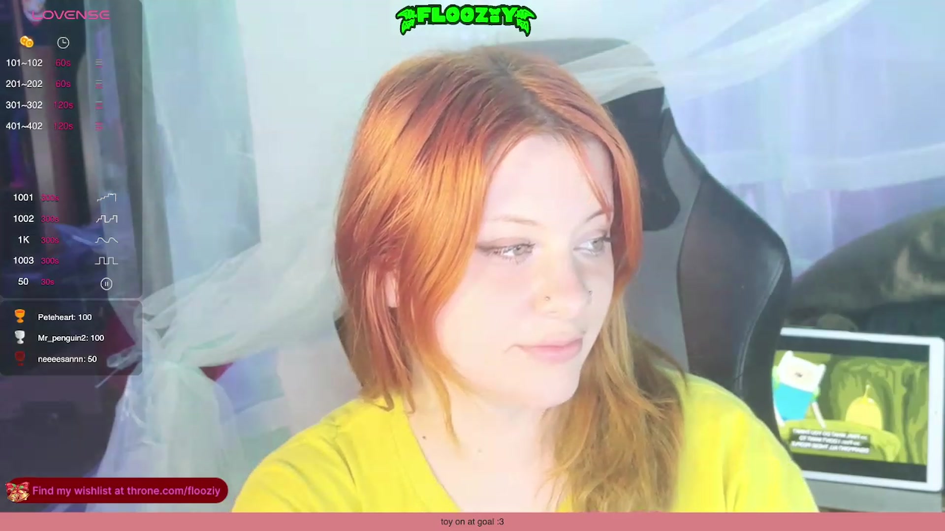 Gallery image thumbnail from flooziy's myfreecams stream on, 12/14/2023, 15:09 image 18 of 20