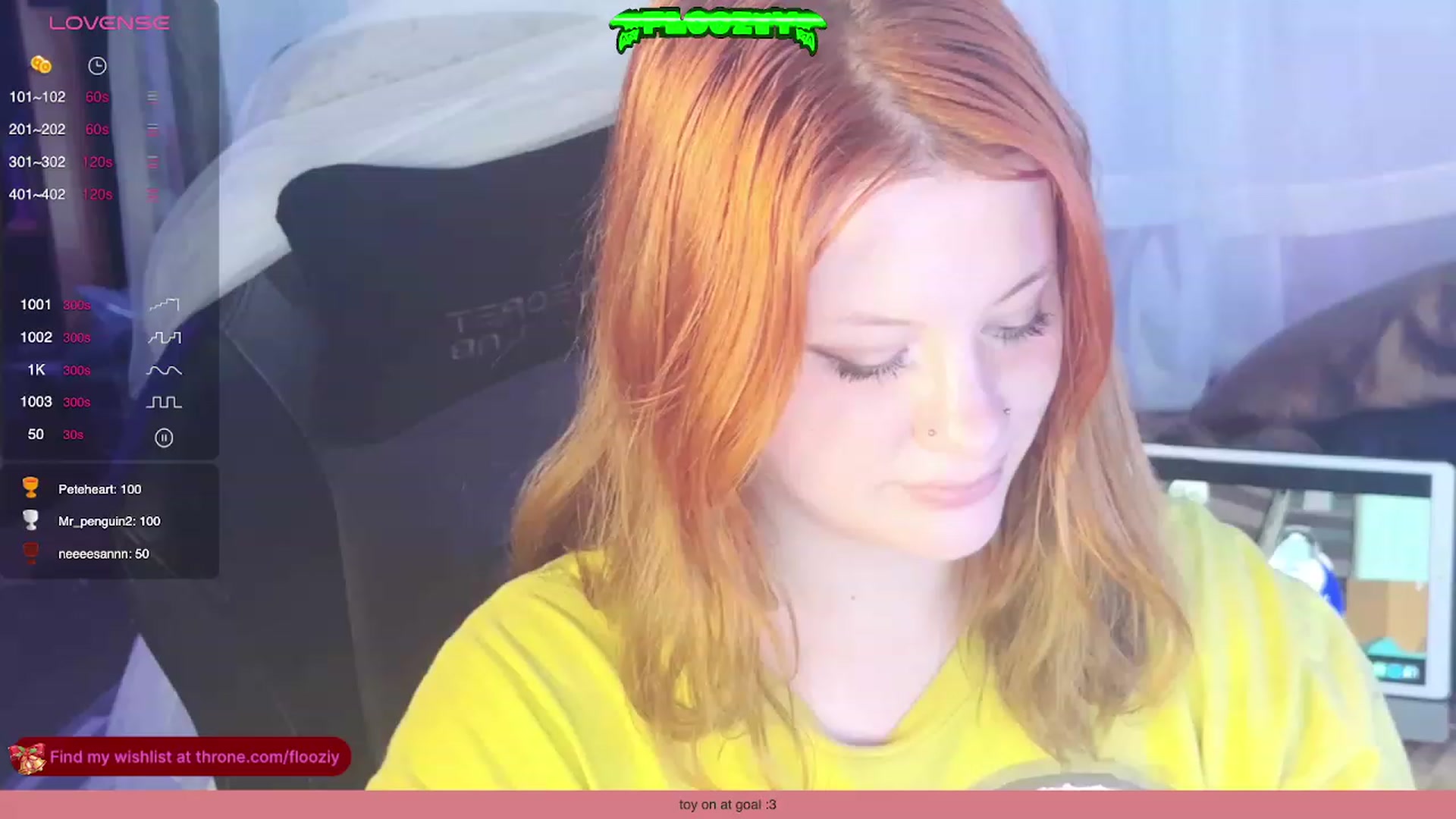 Gallery image thumbnail from flooziy's myfreecams stream on, 12/14/2023, 15:09 image 15 of 20