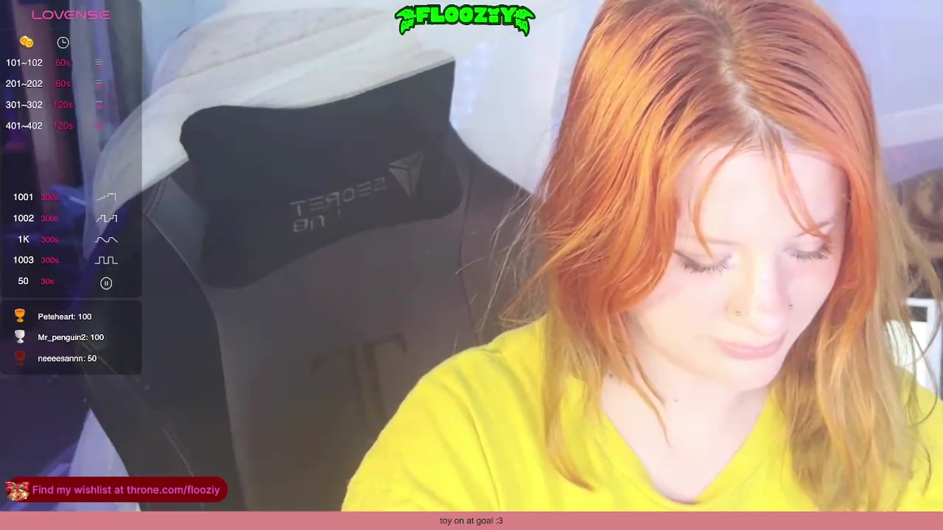 Gallery image thumbnail from flooziy's myfreecams stream on, 12/14/2023, 15:09 image 12 of 20