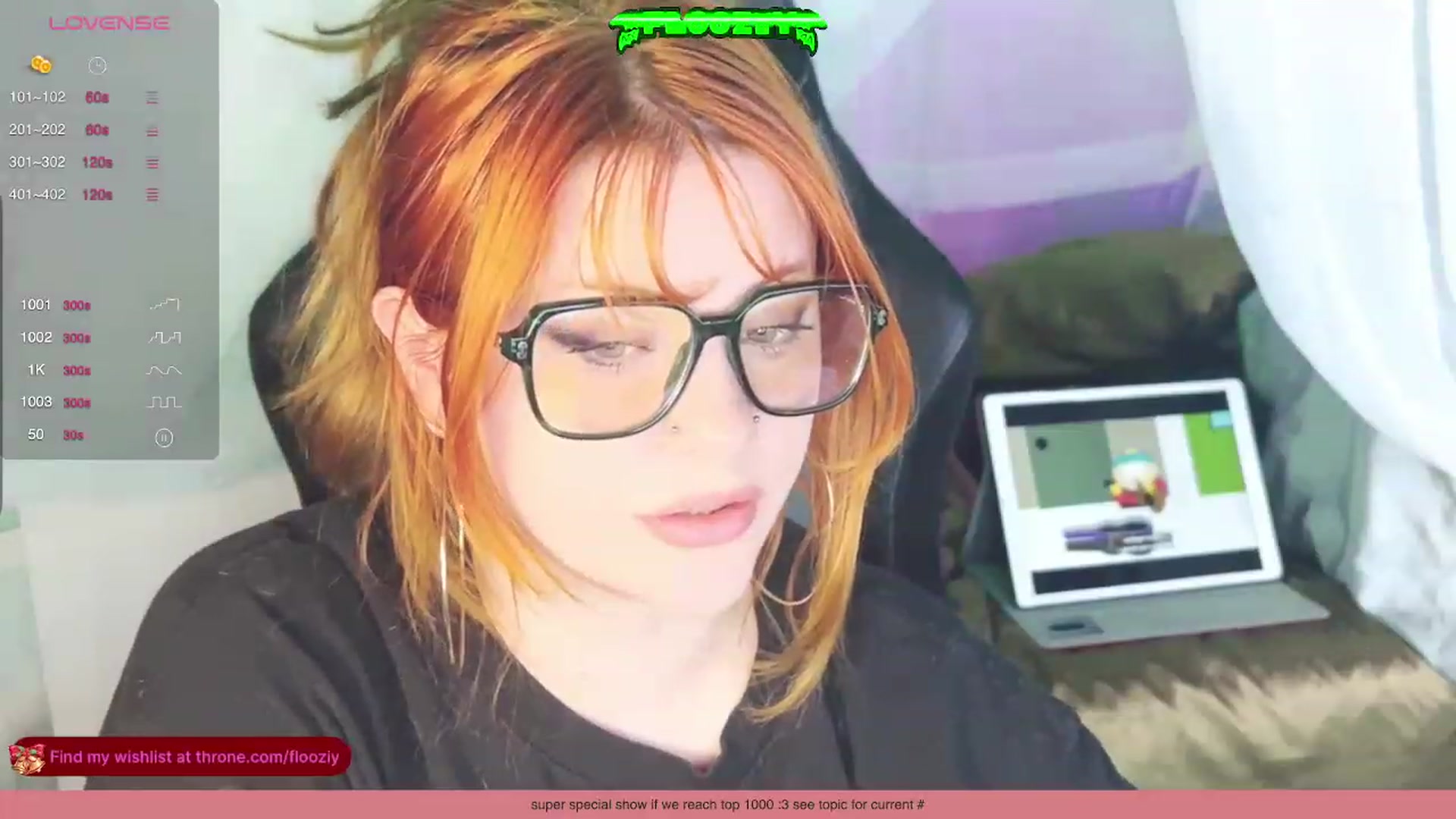 Gallery image thumbnail from flooziy's myfreecams stream on, 12/15/2023, 10:35 image 18 of 20