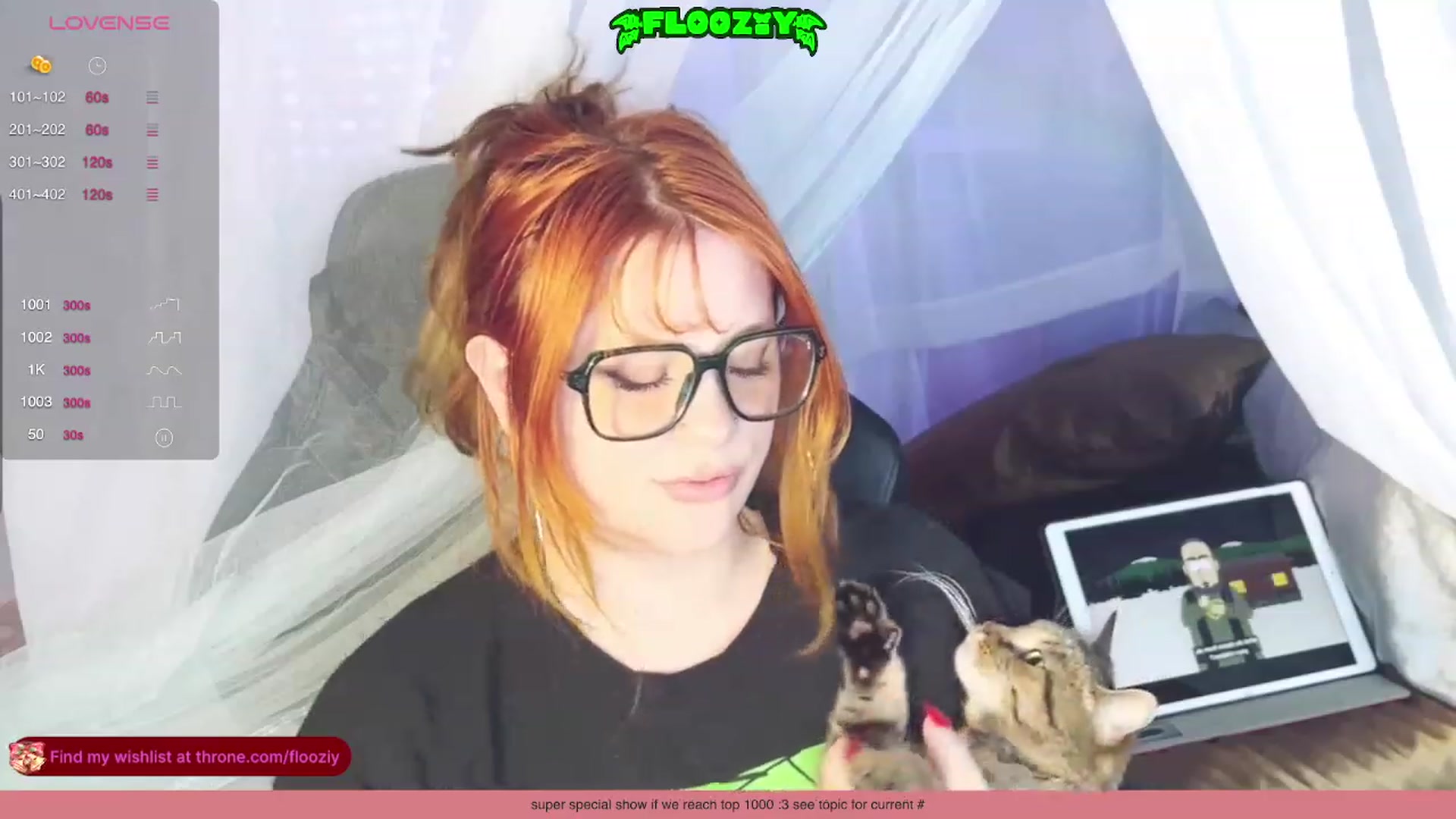 Gallery image thumbnail from flooziy's myfreecams stream on, 12/15/2023, 10:35 image 12 of 20